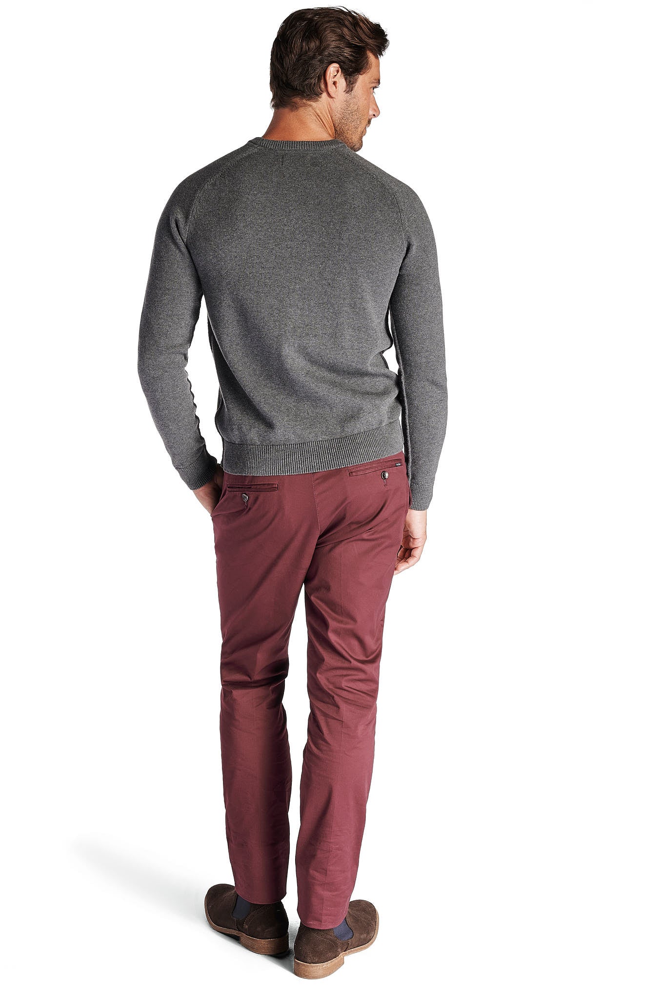 Men's Slim Fit Sport Chino Trousers - Image 3