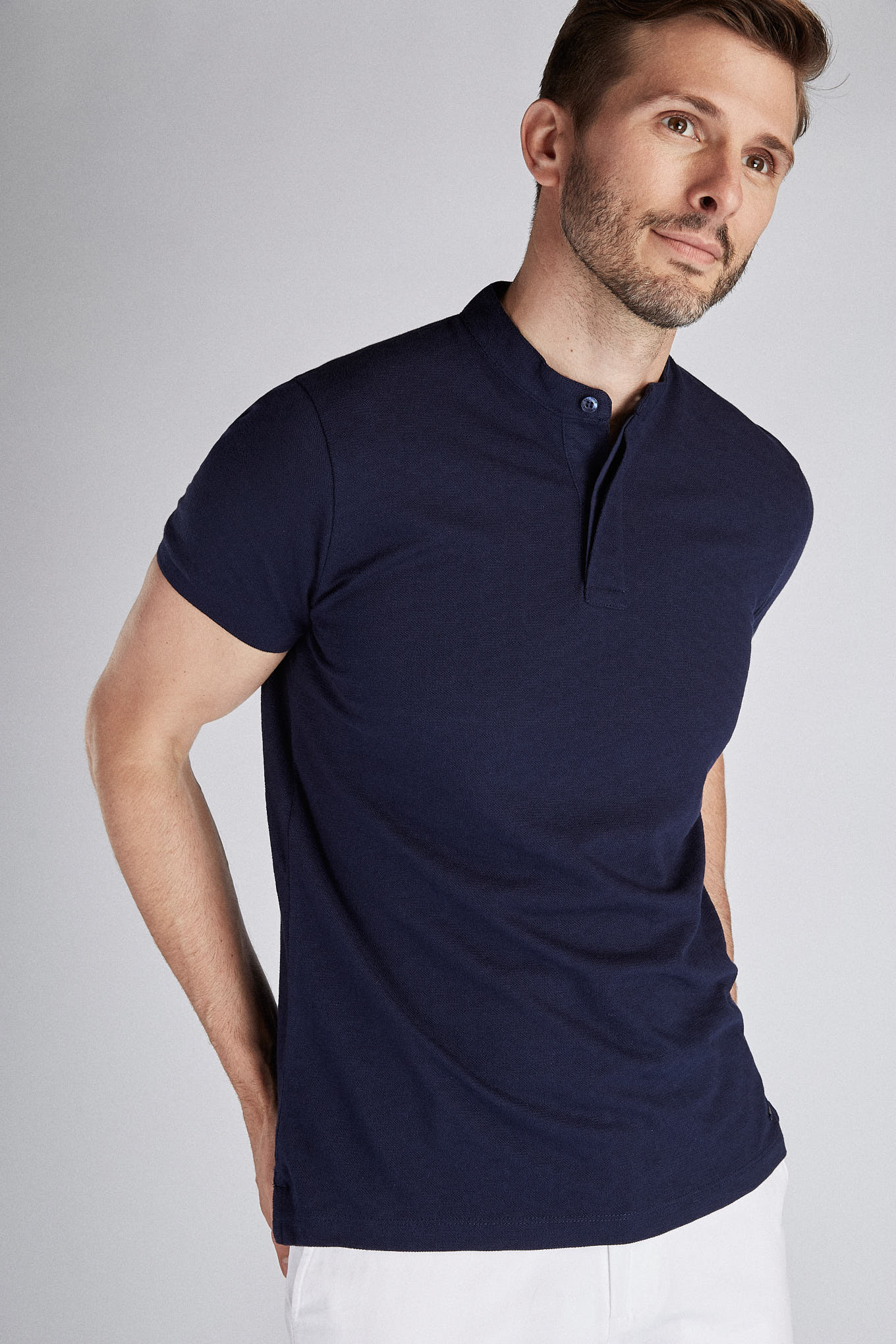 Men's Slim Fit Sport Piqué Polo Shirt