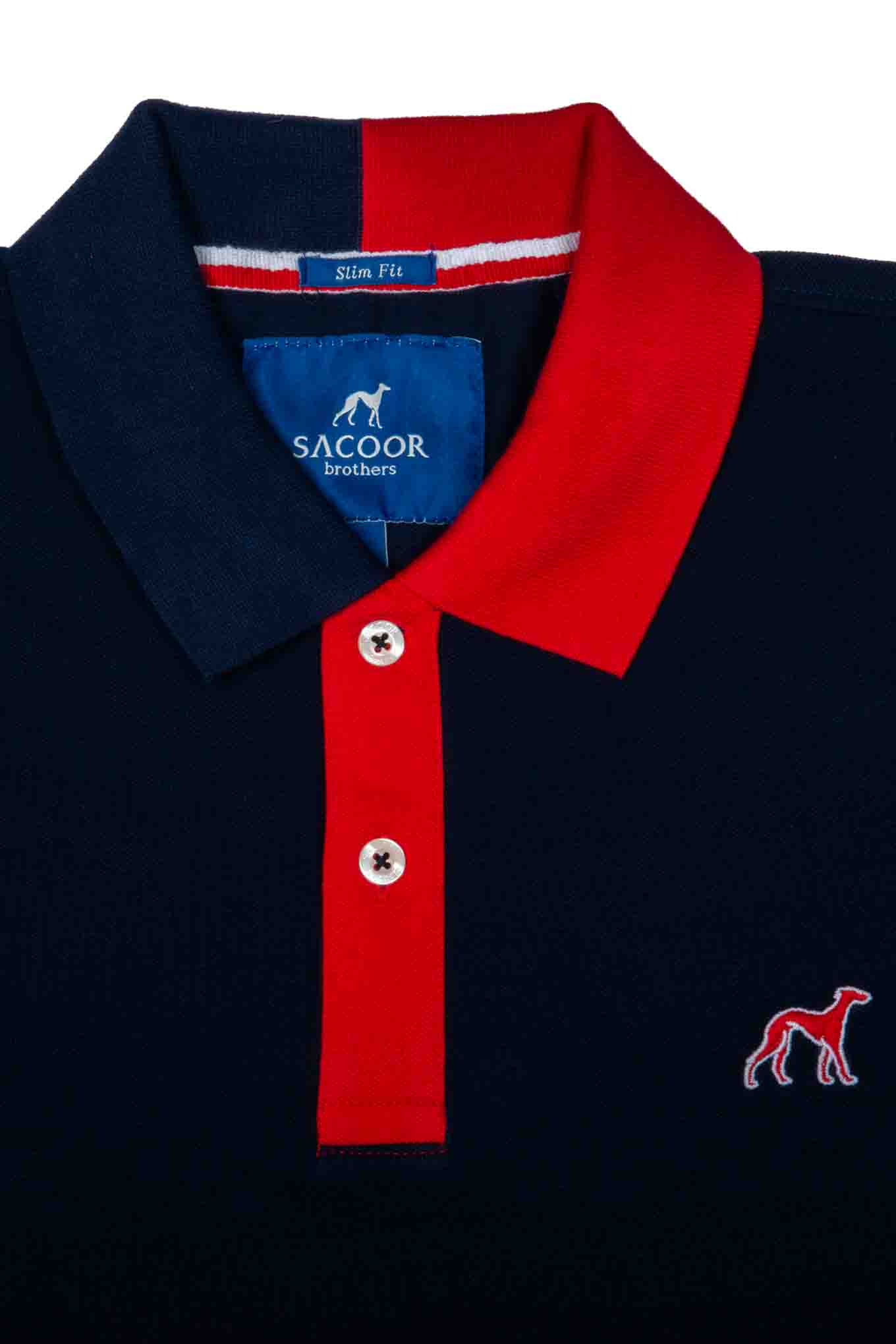 Men's Slim Fit Sport Polo Piquet - Image 2