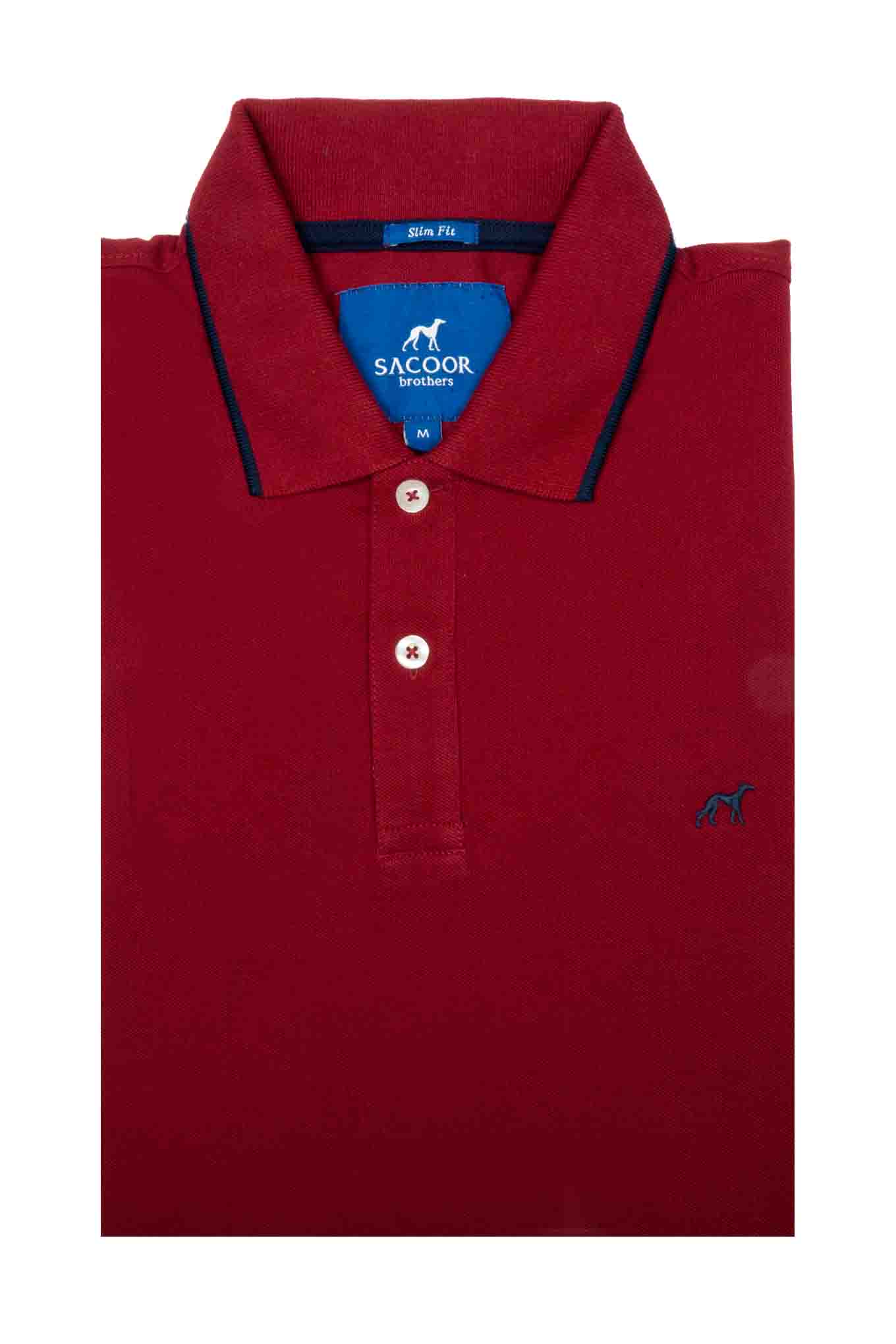 Men's Slim Fit Sport Polo Piquet - Image 5