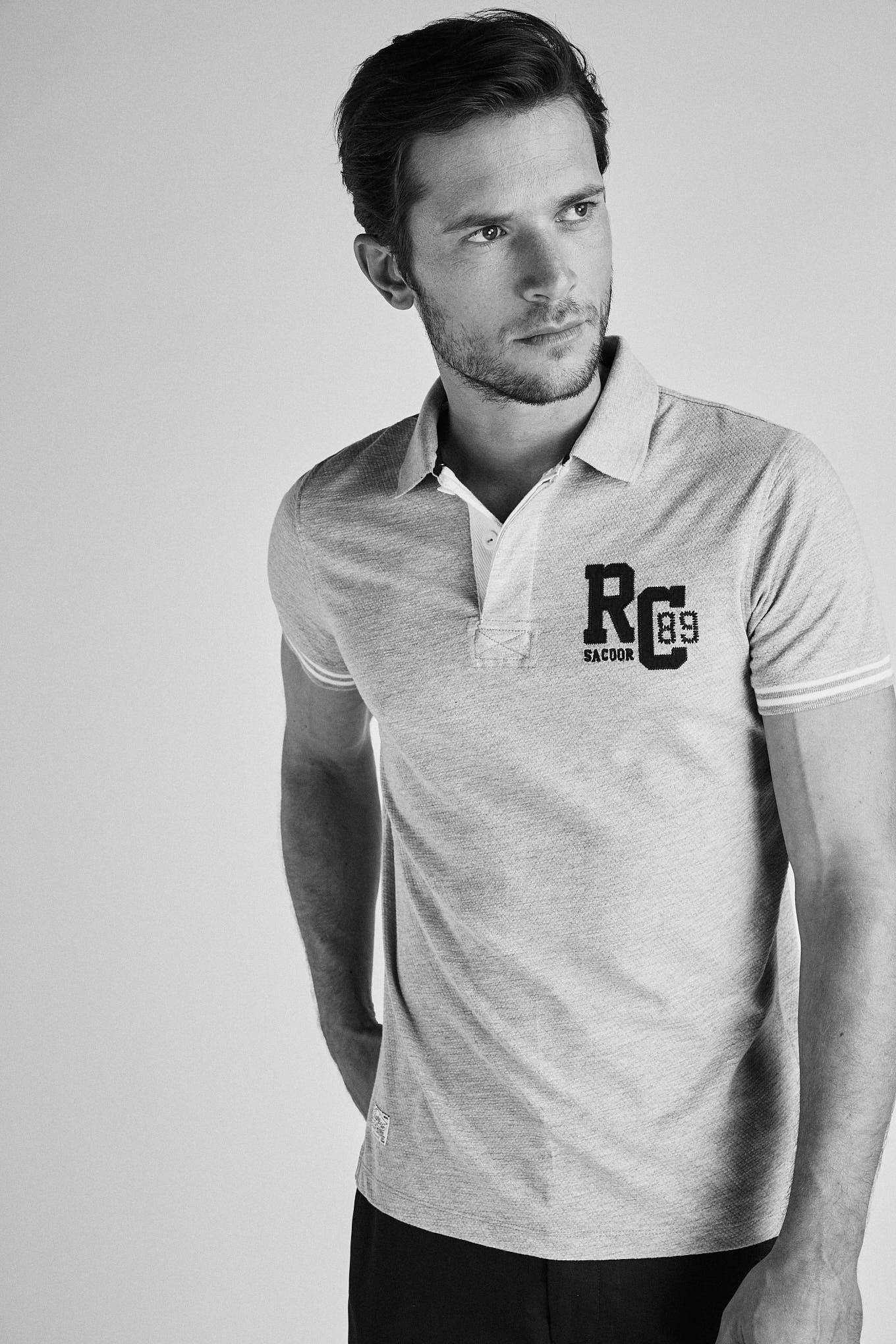Men's Slim Fit Sport Rugby Club Polo Piquet Shirt - Image 15