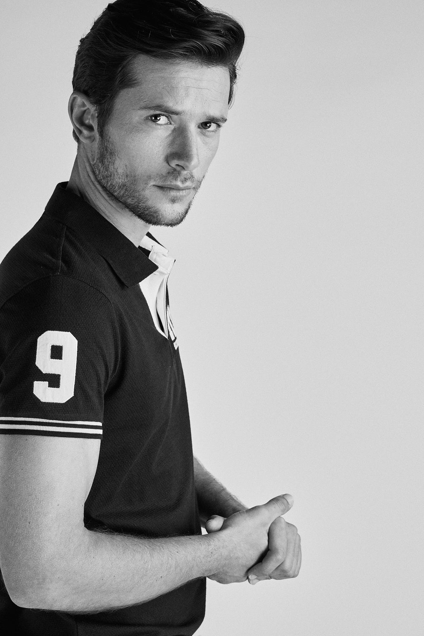 Men's Slim Fit Sport Rugby Club Polo Piquet Shirt - Image 8