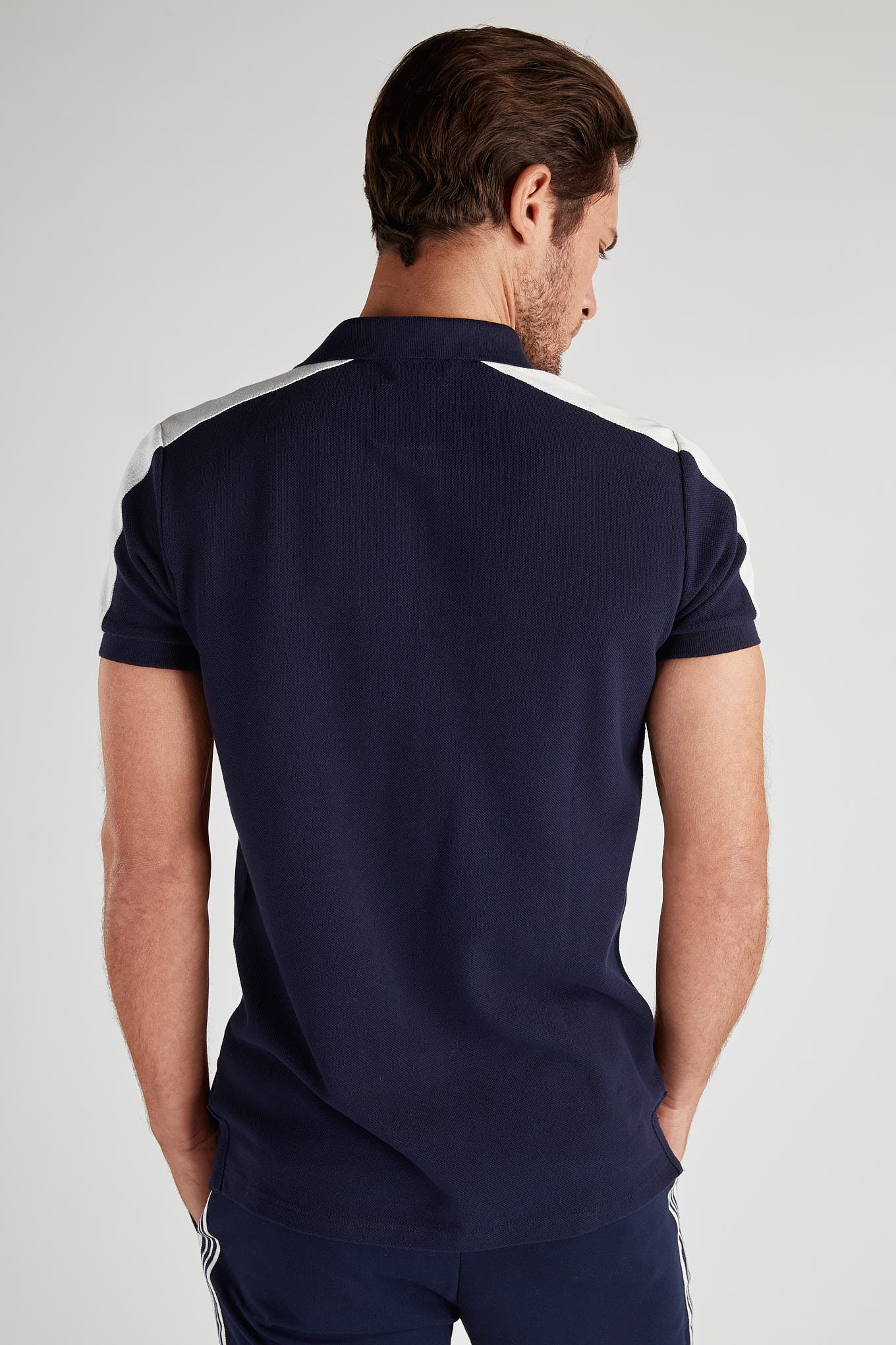 Men's Slim Fit Sport Rugby Club Polo Piquet Shirt - Image 6