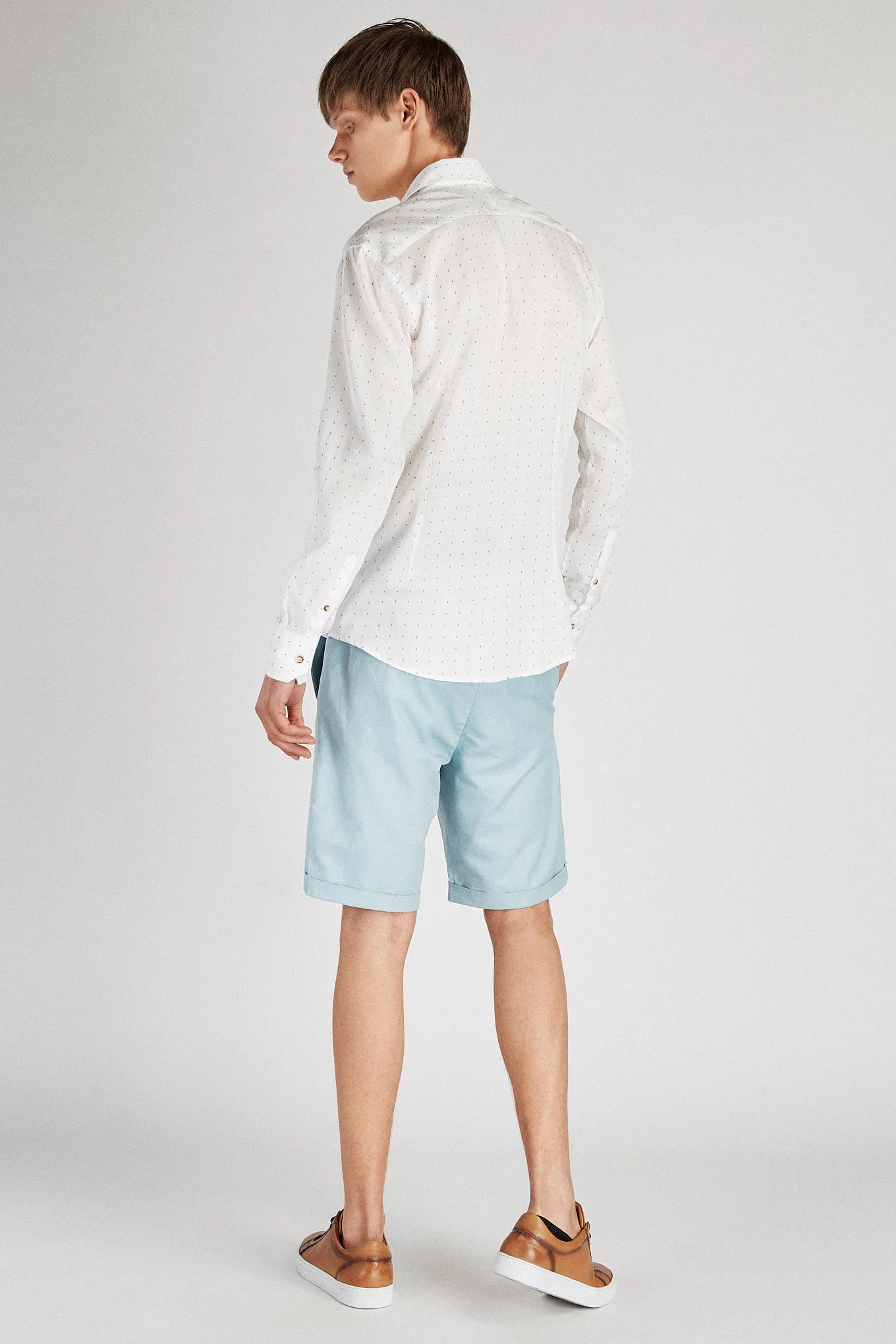 Men's Slim Fit Sport Shirt - Image 5