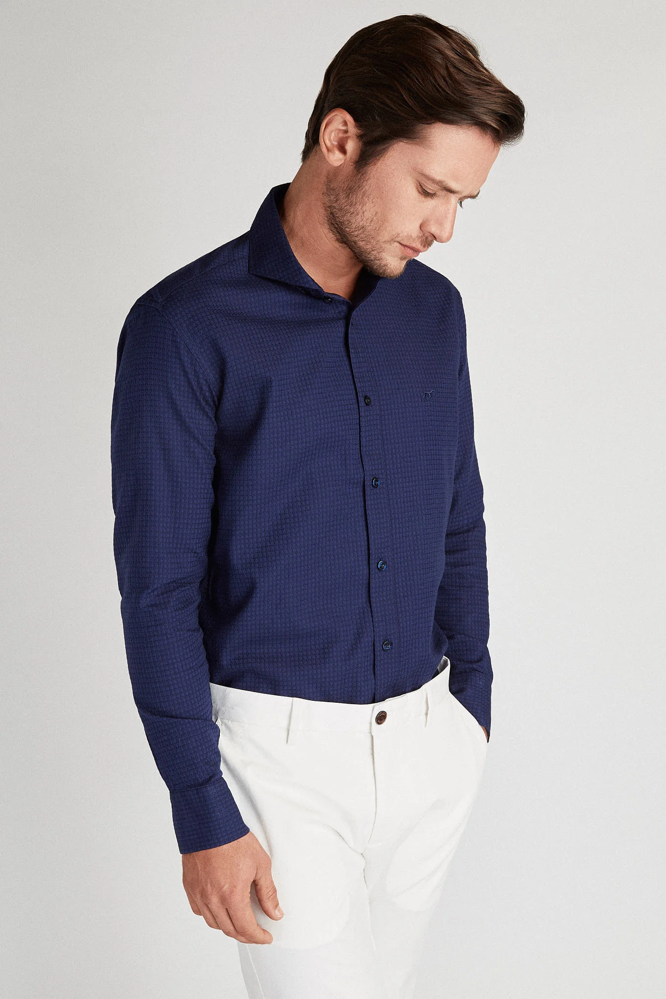 Men's Slim Fit Sport Shirt - Image 3