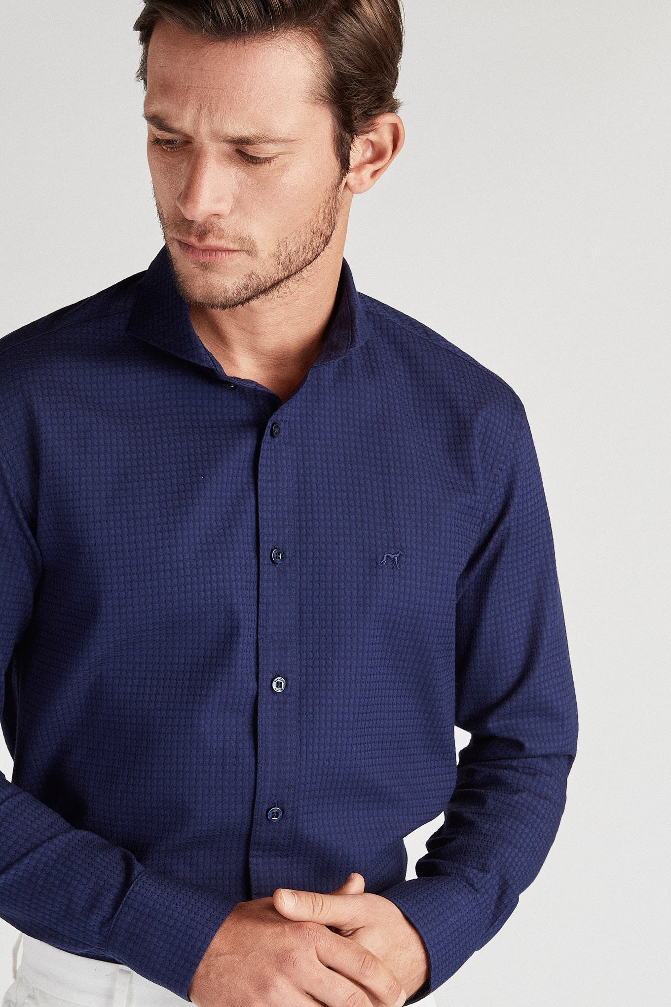 Men's Slim Fit Sport Shirt - Image 4