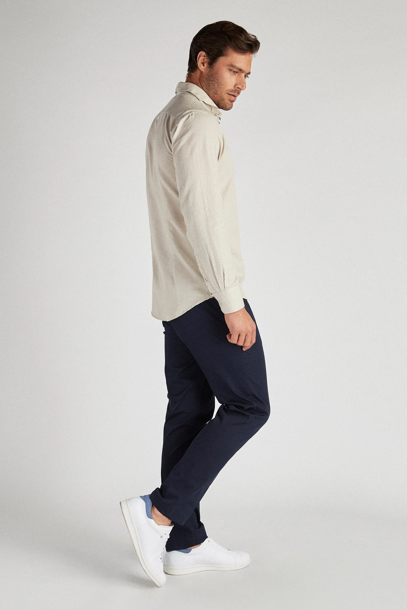 Men's Slim Fit Sport Shirt - Image 4