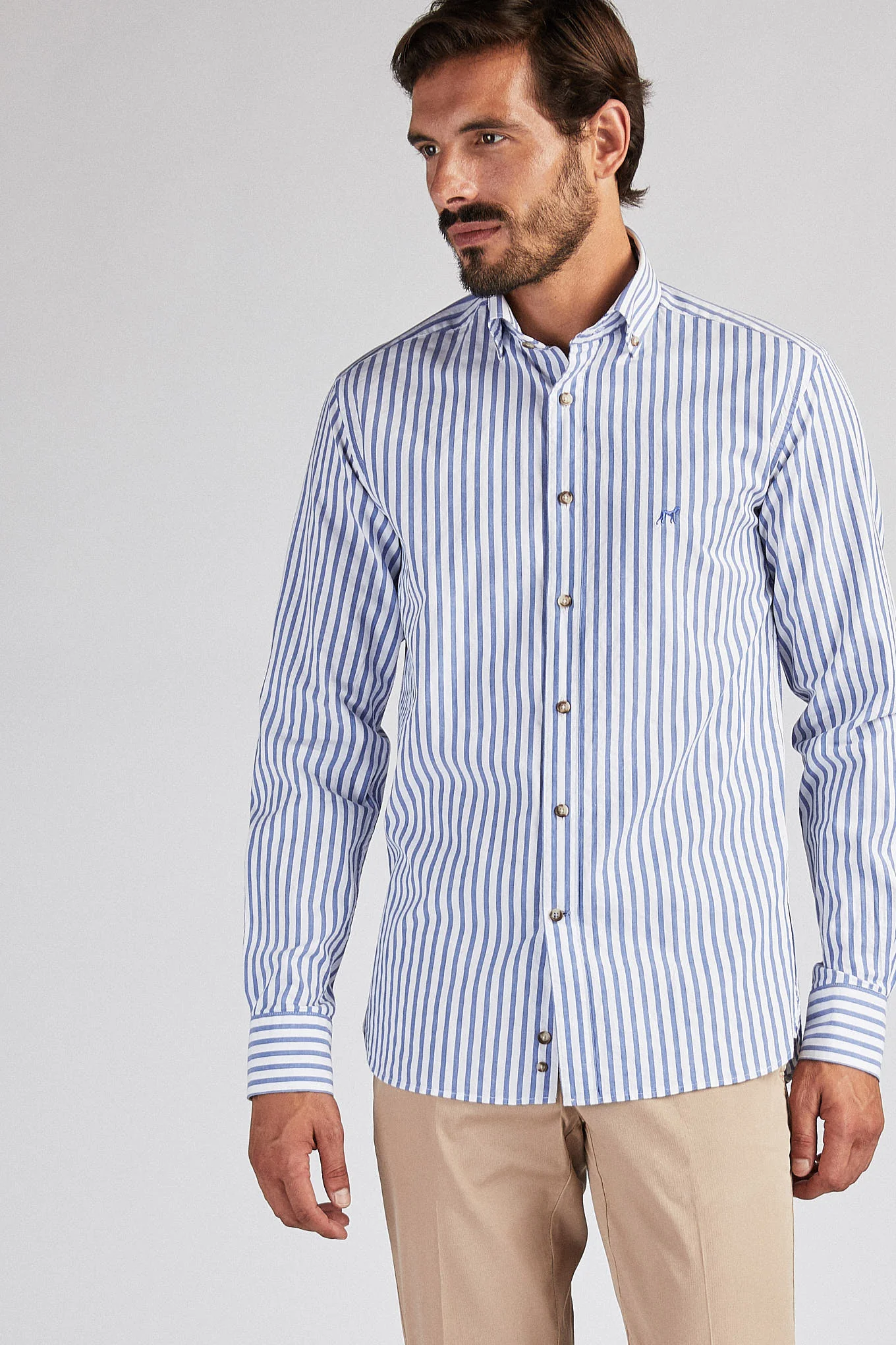 Men's Slim Fit Sport Shirt - Image 4