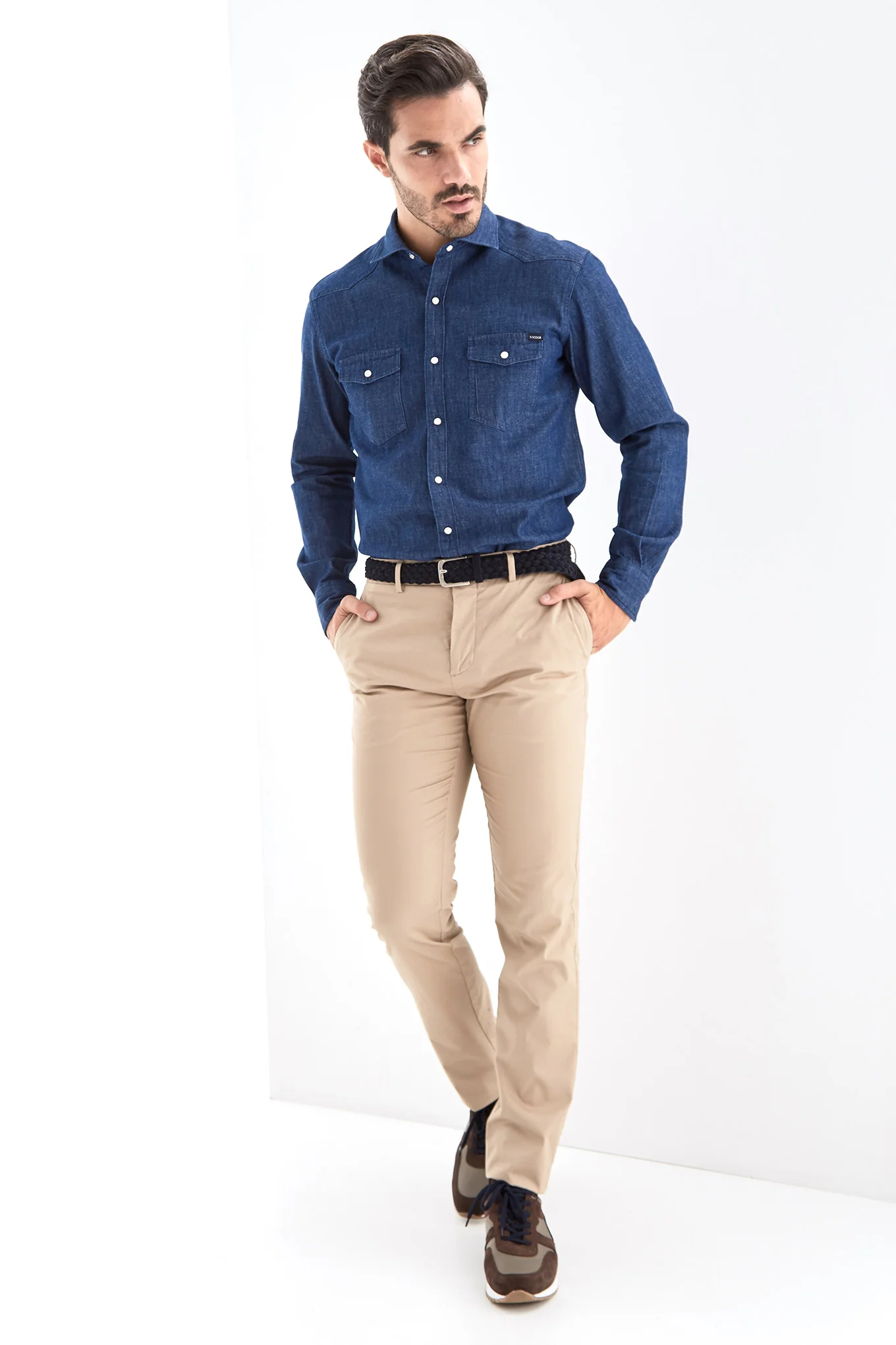 Men's Slim Fit Sport Shirt