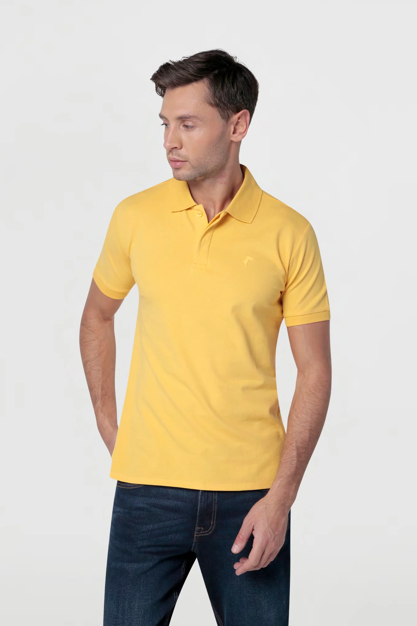 Men's Slim Fit Sports Piqué Polo - Image 23