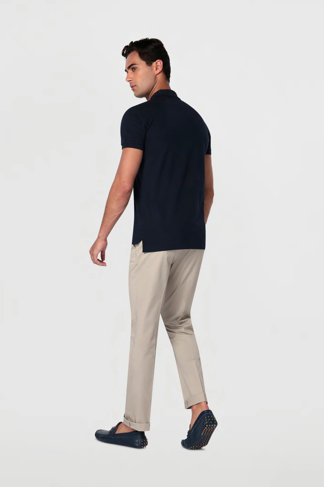 Men's Slim Fit Sports Piqué Polo - Image 3