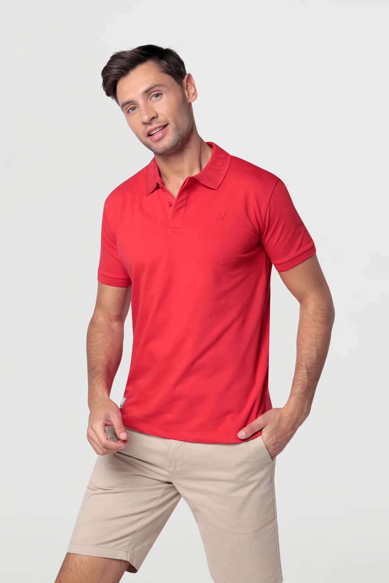 Men's Slim Fit Sports Piqué Polo - Image 8