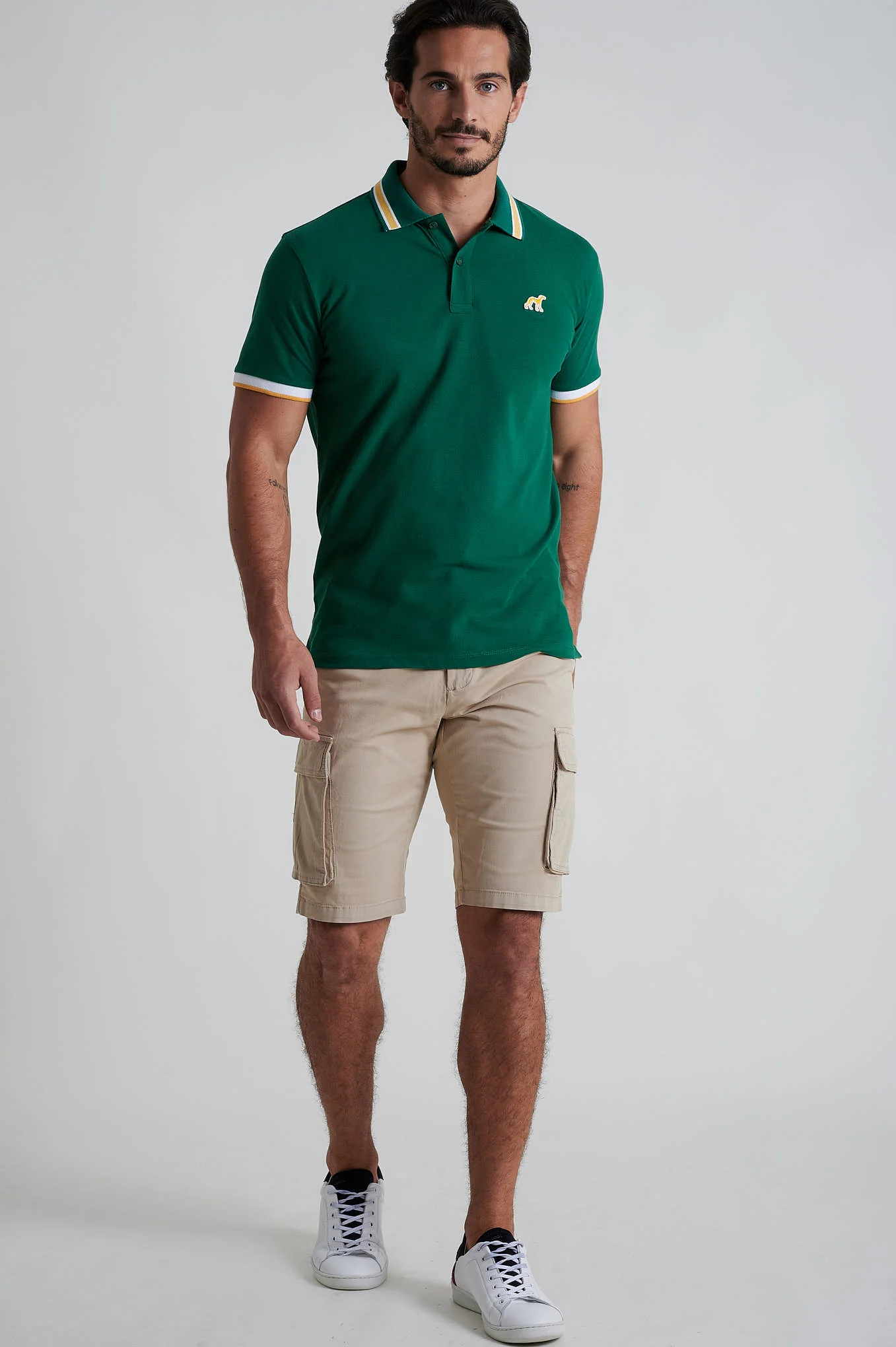 Men's Slim Fit Sports Piqué Polo - Image 5