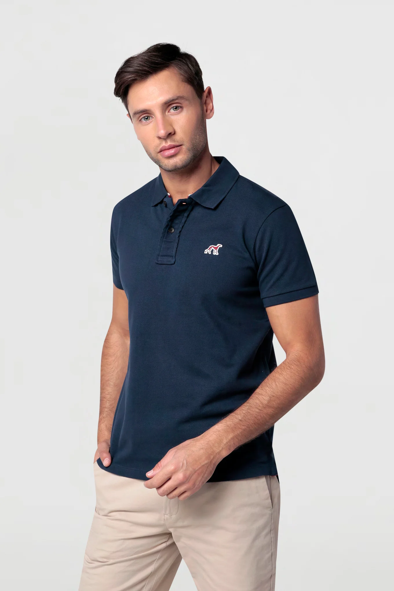 Men's Slim Fit Sports Piqué Polo