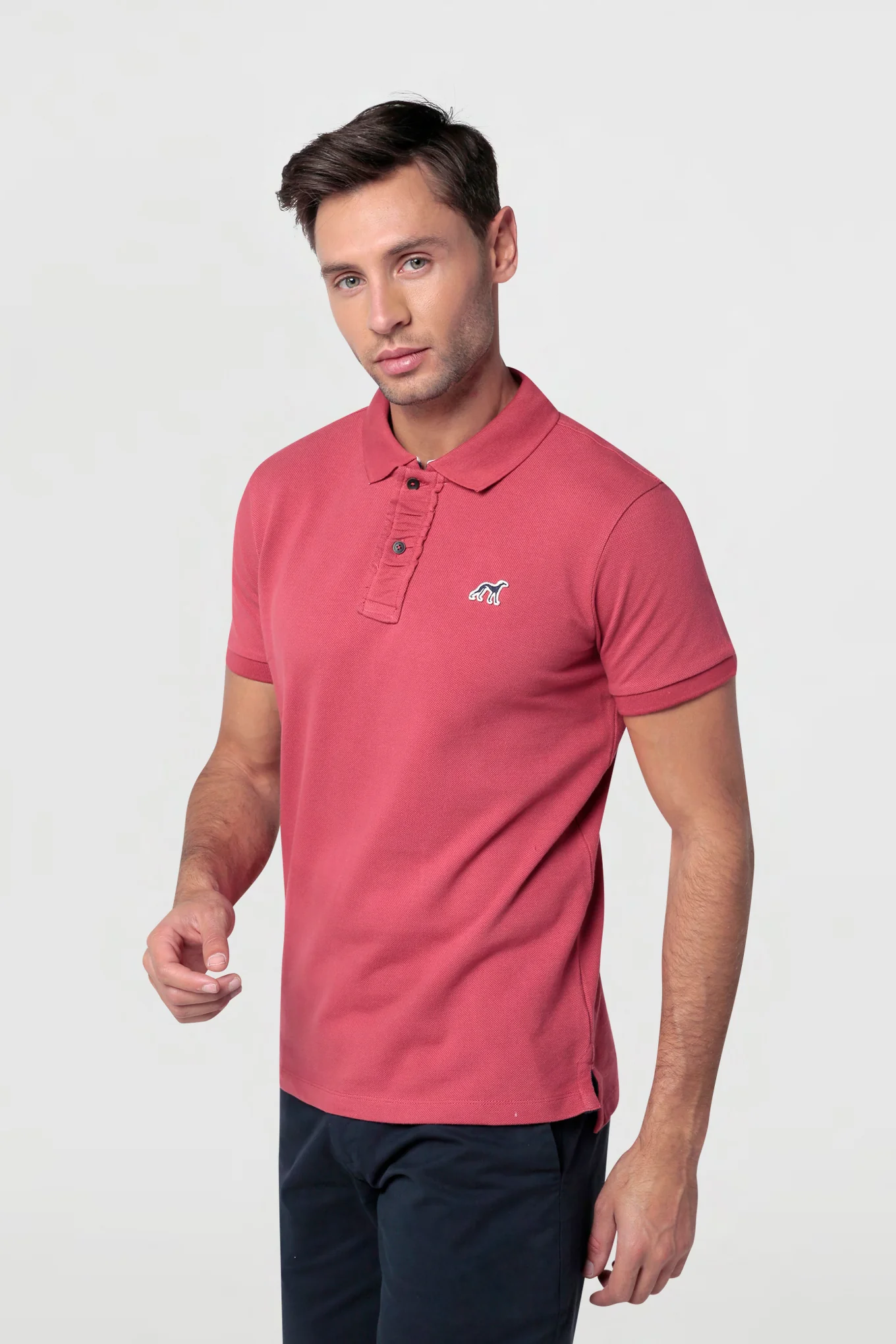 Men's Slim Fit Sports Piqué Polo - Image 13