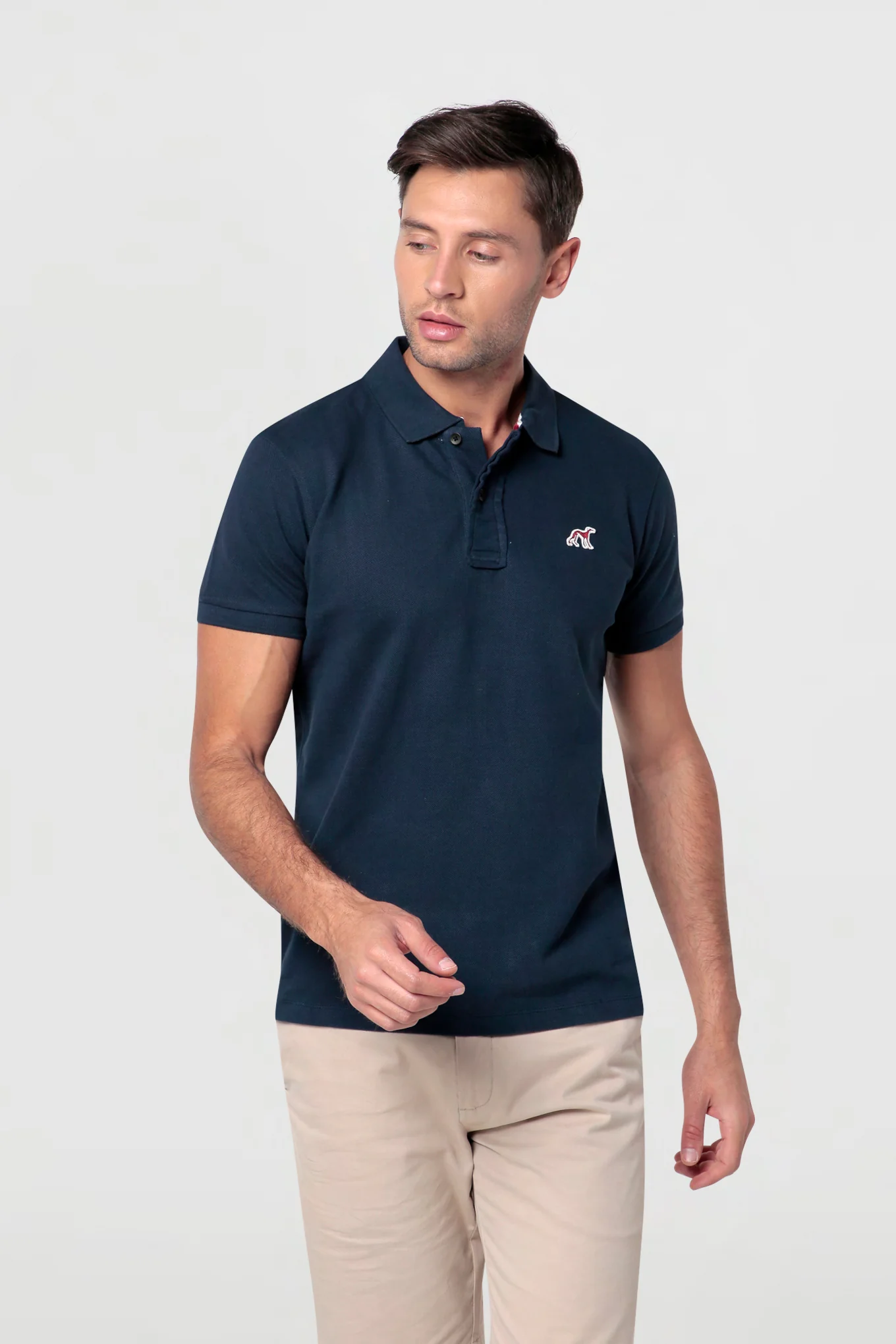 Men's Slim Fit Sports Piqué Polo - Image 3