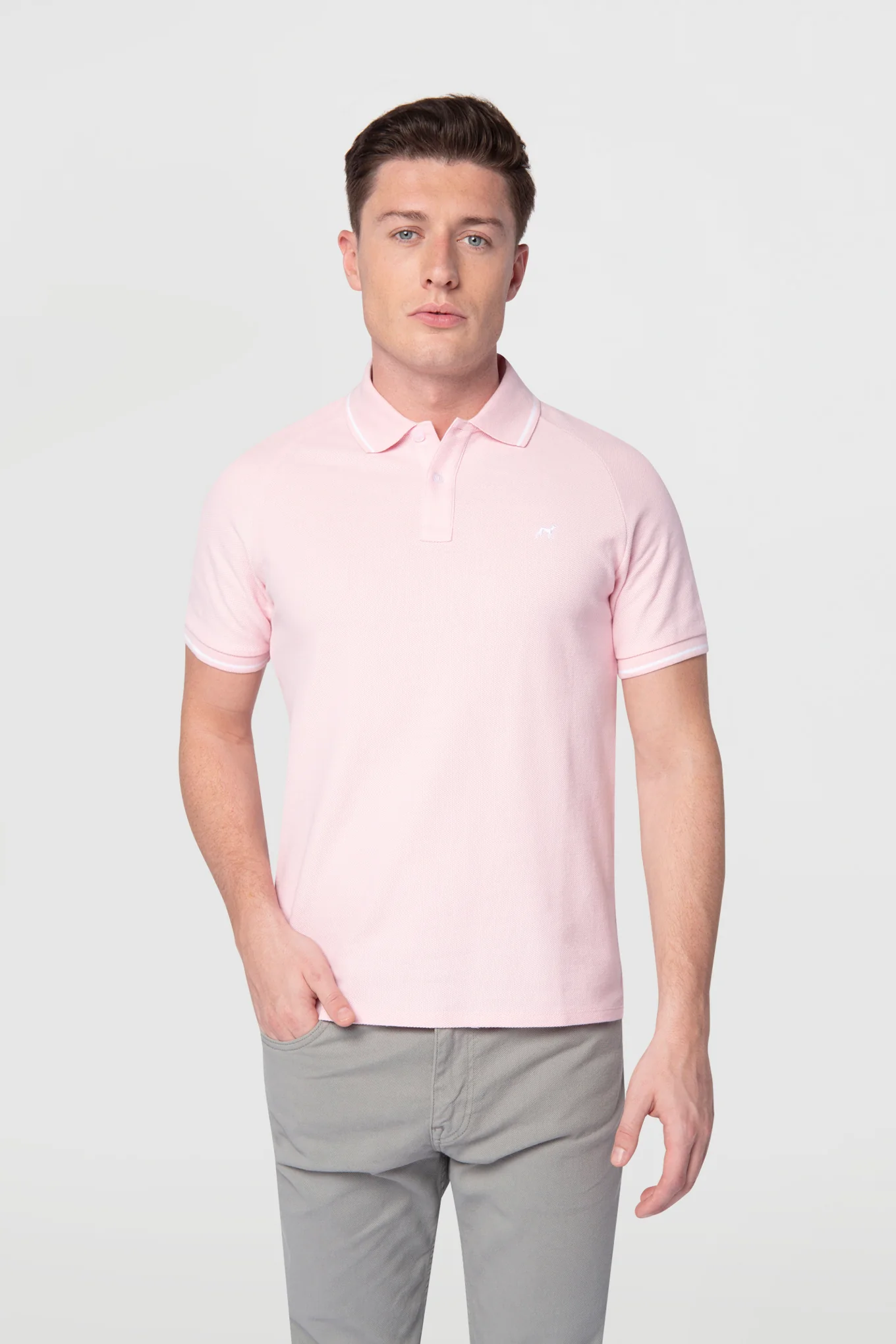 Men's Slim Fit Sports Piqué Polo - Image 12