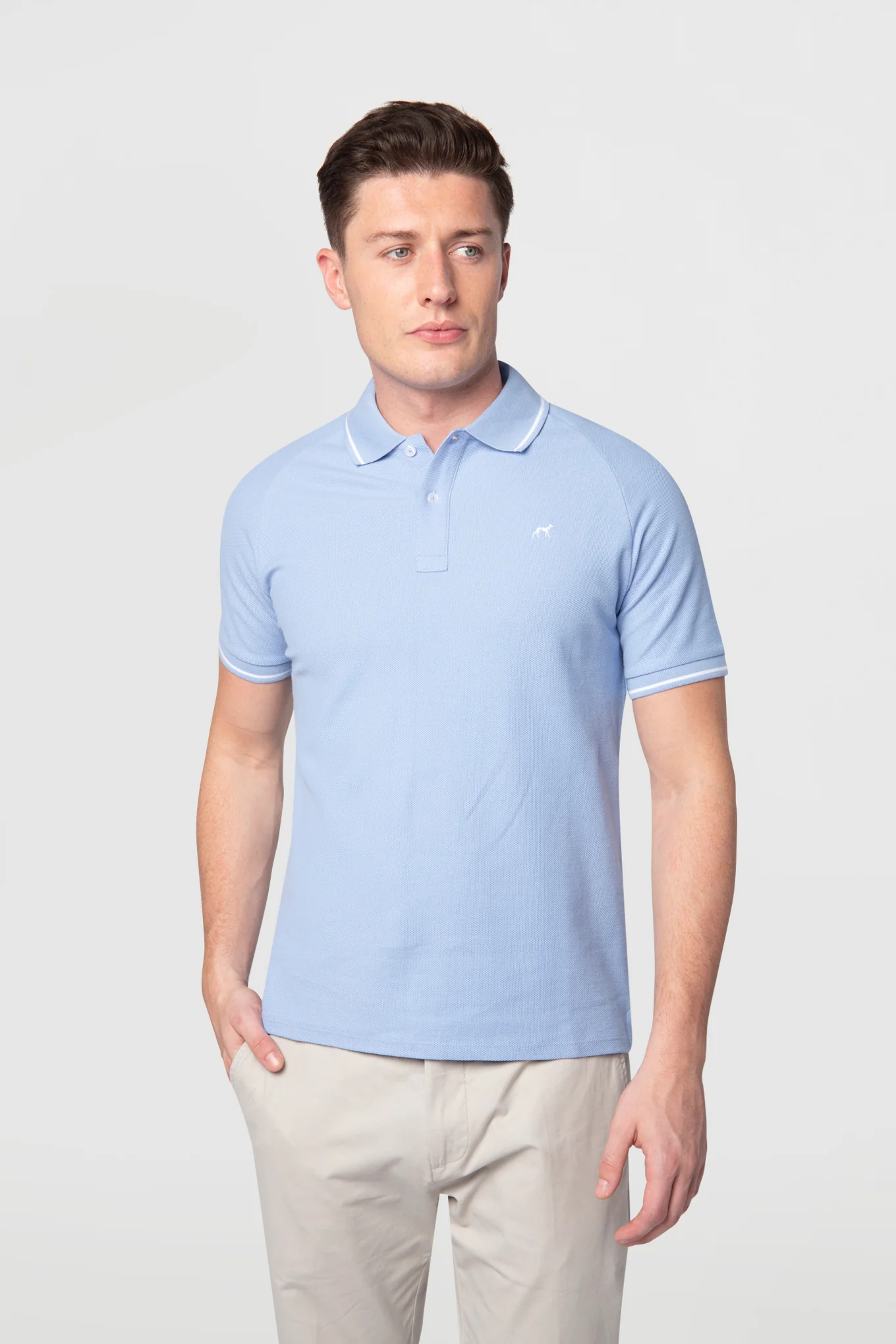 Men's Slim Fit Sports Piqué Polo - Image 4