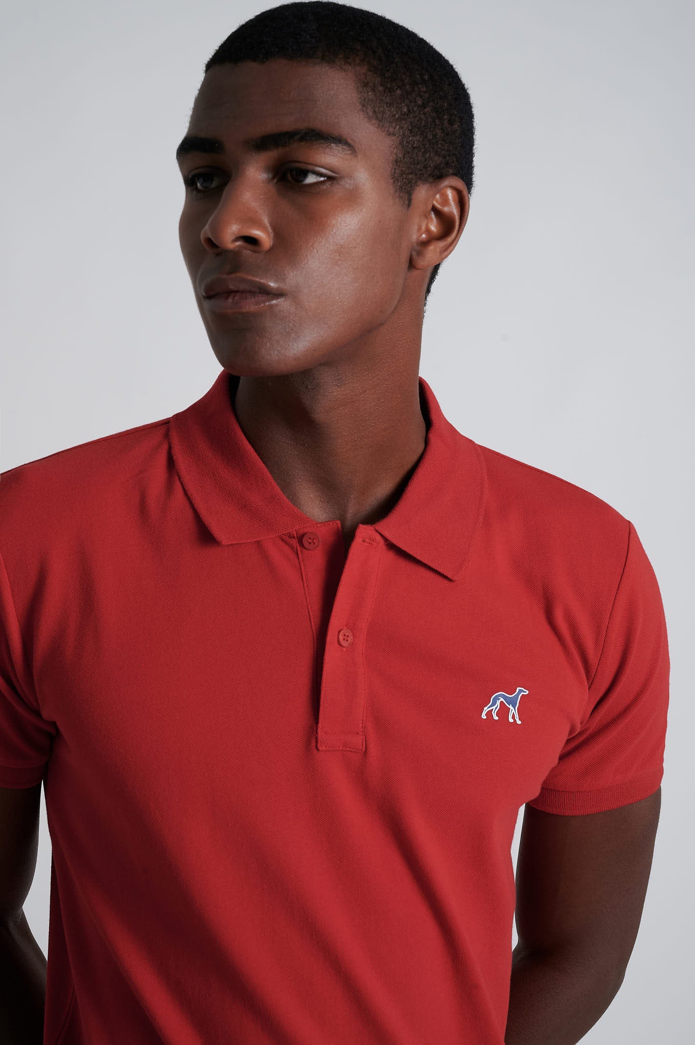 Men's Slim Fit Sports Piqué Polo - Image 83