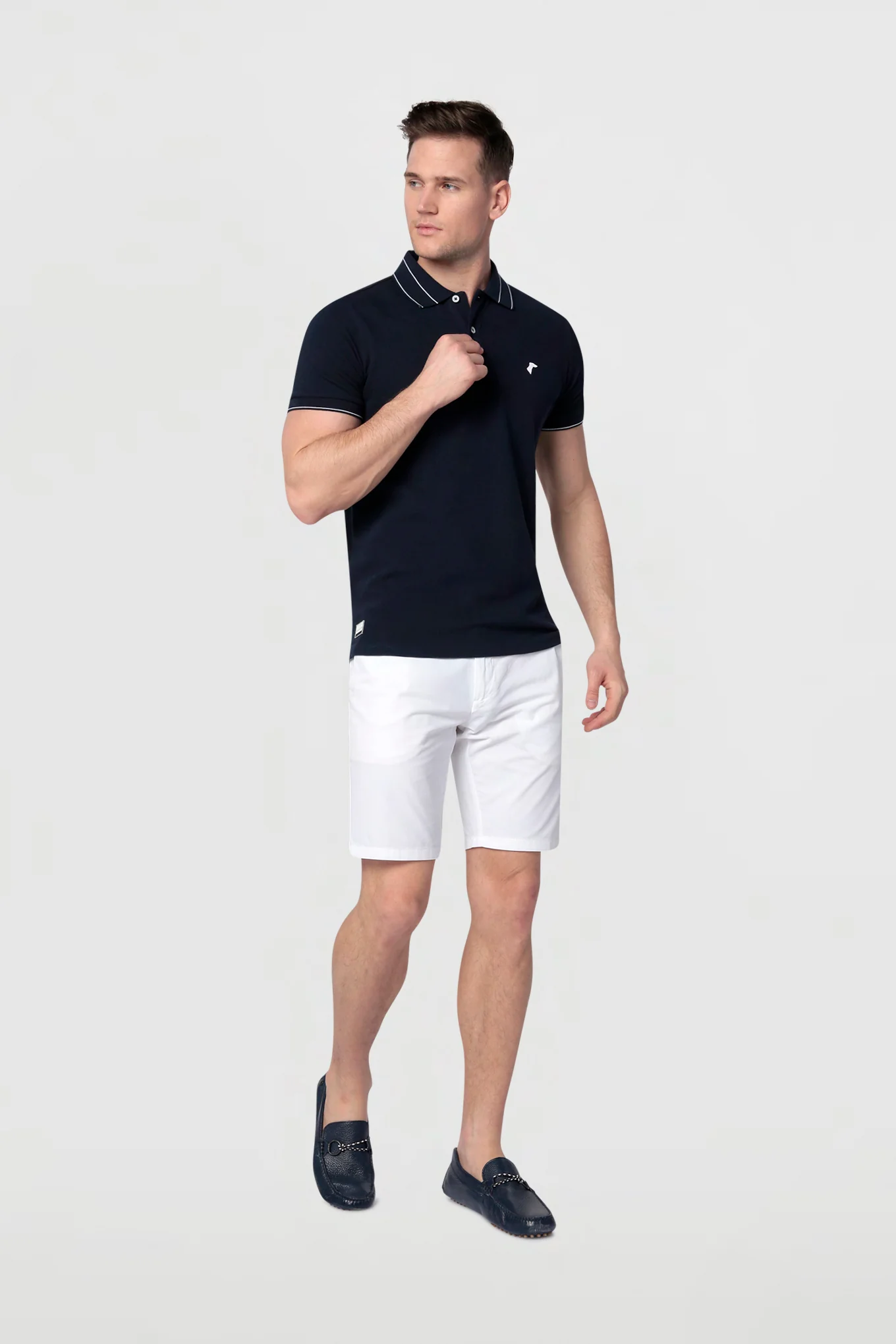 Men's Slim Fit Sports Piqué Polo