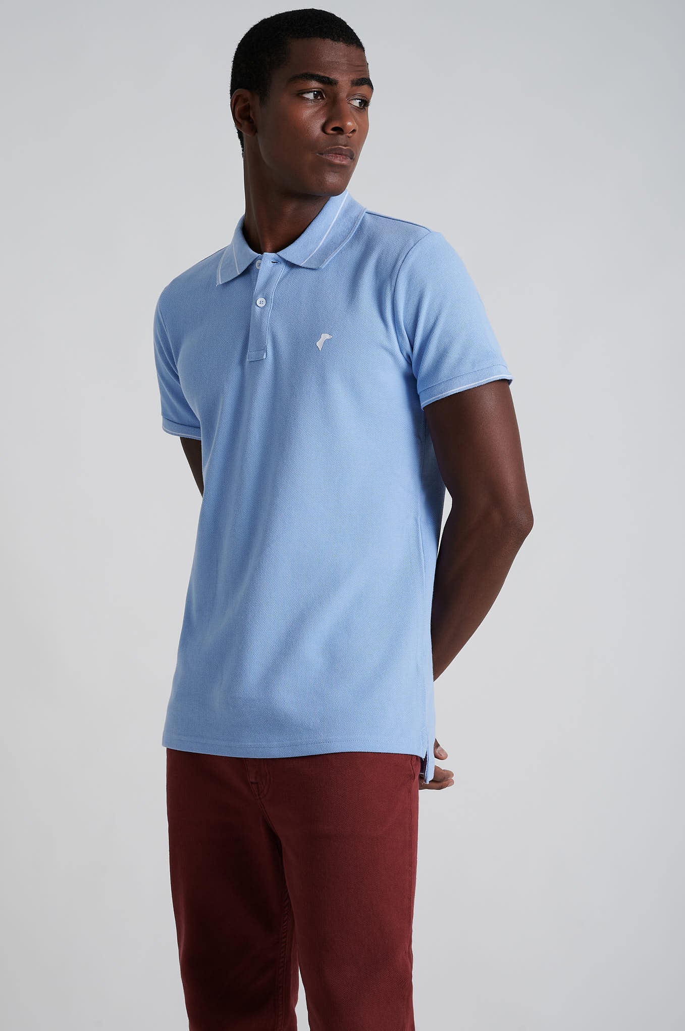 Men's Slim Fit Sports Piqué Polo - Image 10