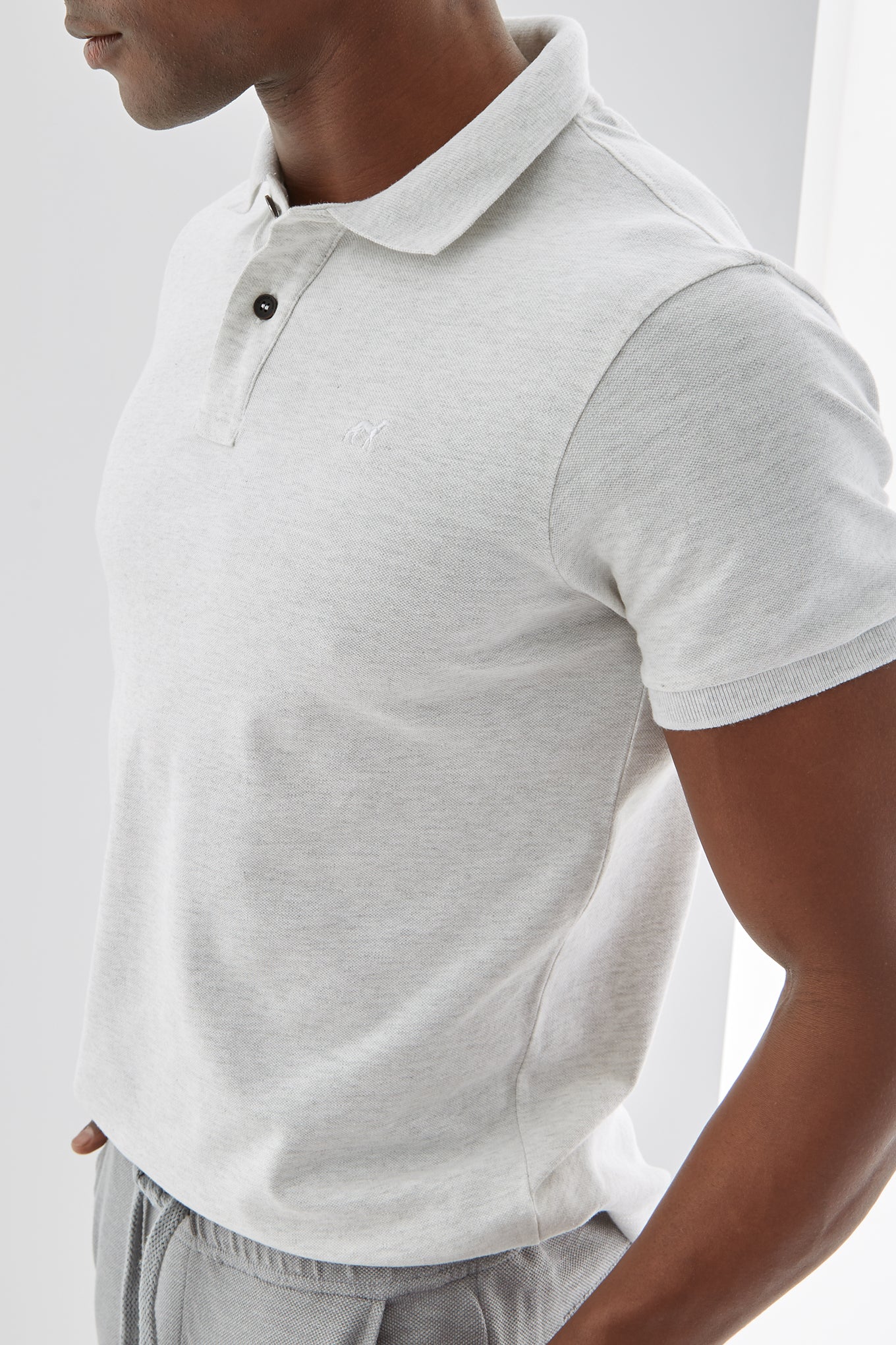 Men's Slim Fit Sports Piquet Polo Shirt - Image 18