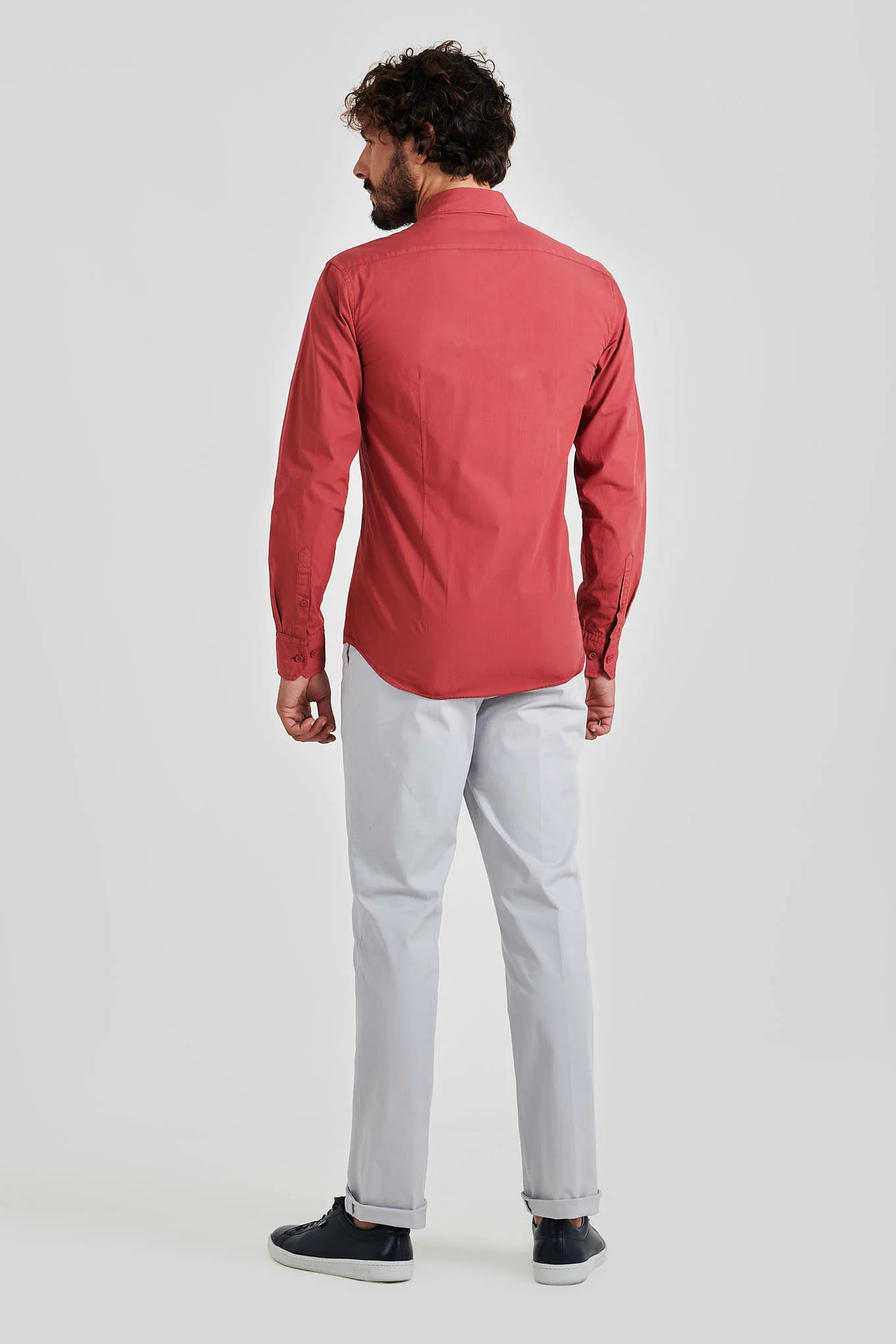Men's Slim Fit Sports Shirt - Image 36