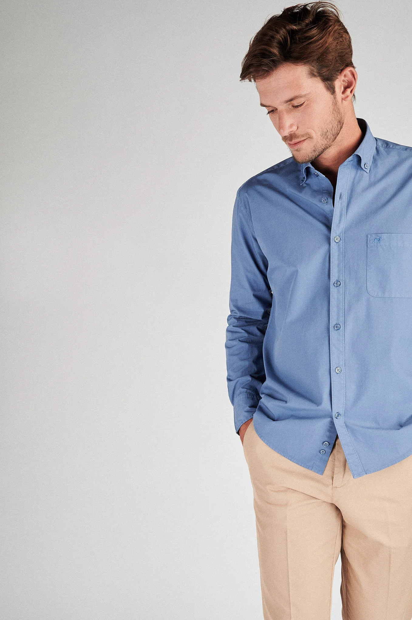 Men's Sport Slim Fit Chino Trousers - Image 3