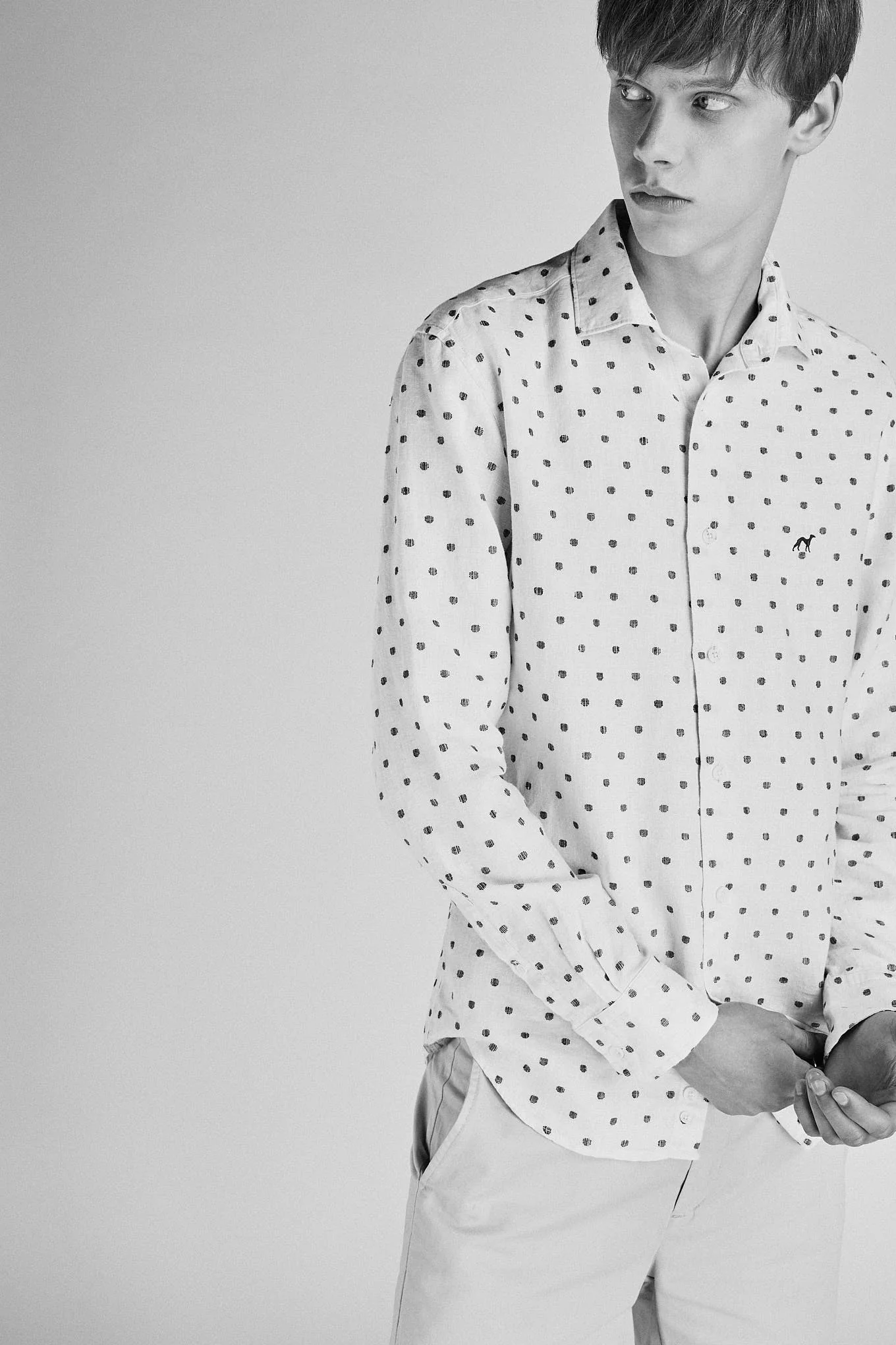 Men's Sport Slim Fit Linen Shirt - Image 7