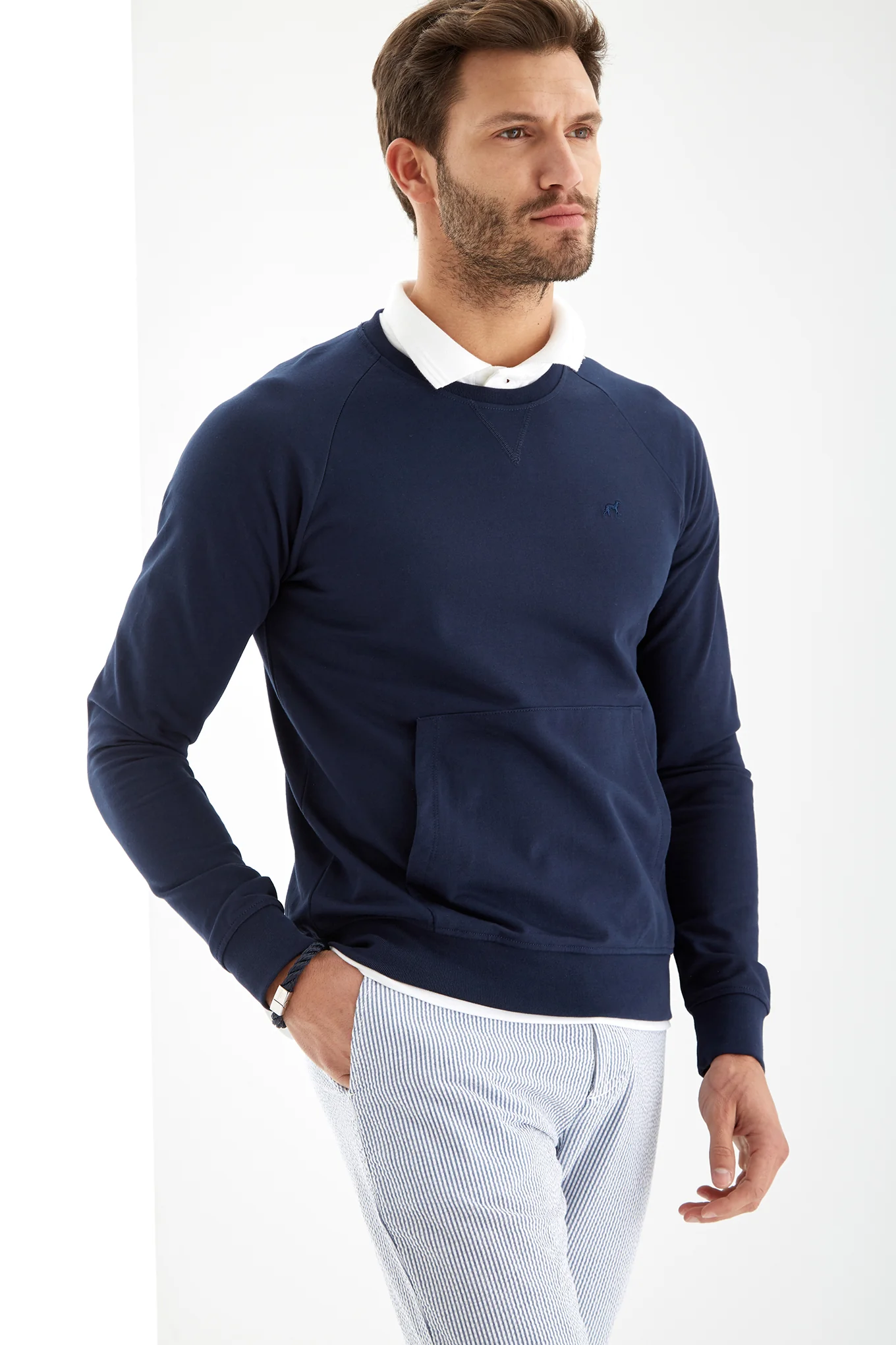 Men's Sports Camisola with Pocket Detail - Image 2