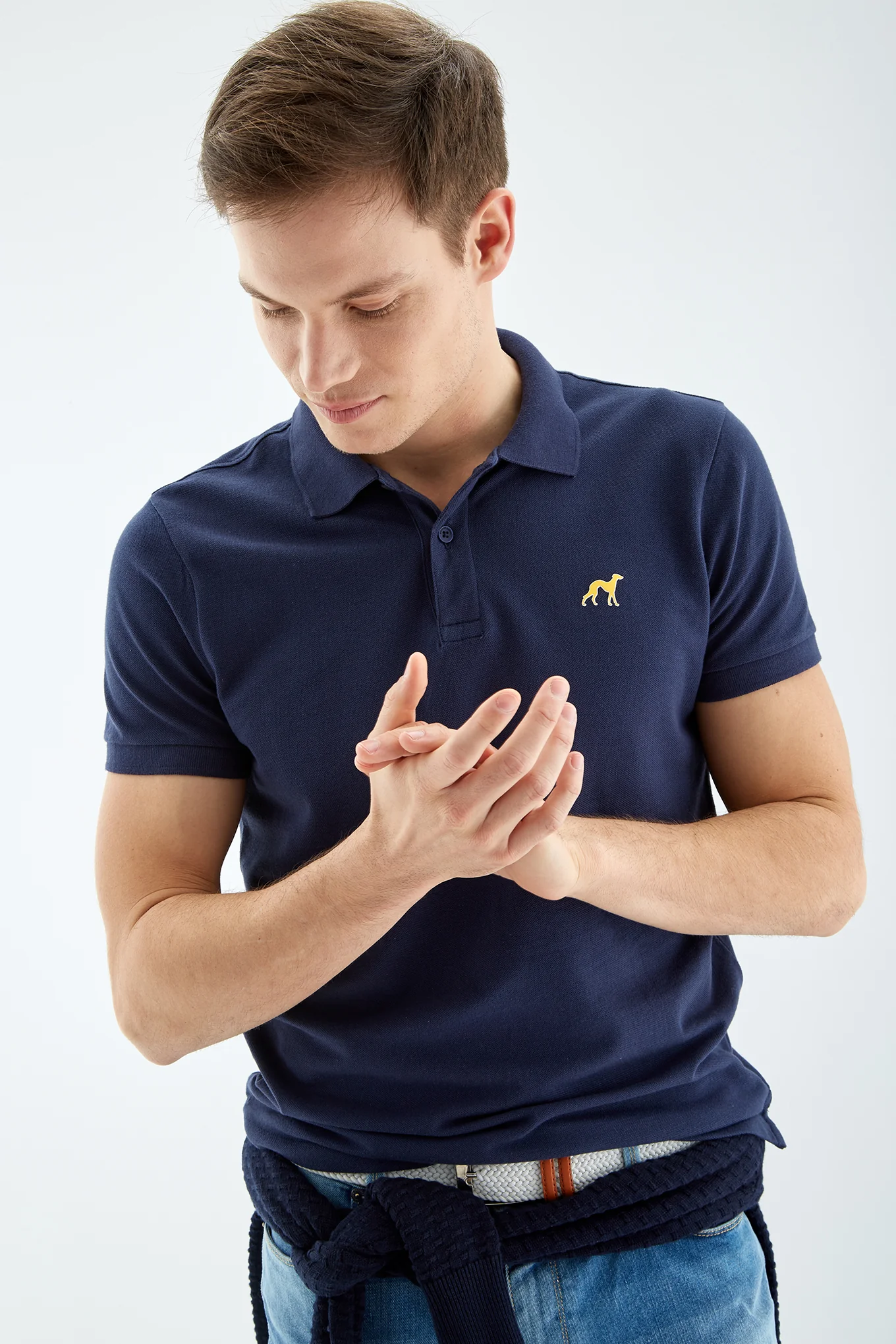 Men's Sports Piquet Polo Shirt - Image 6