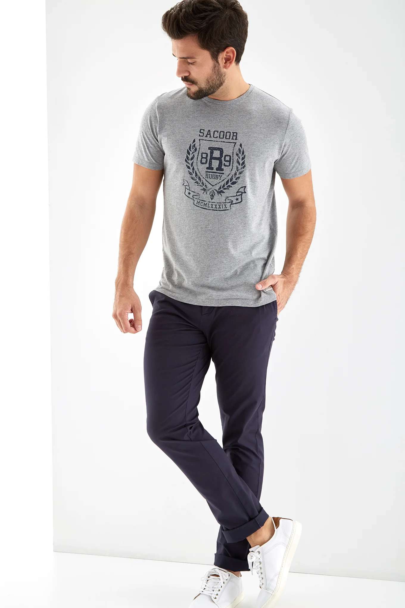 Men's Sports Rugby T-shirt - Image 6