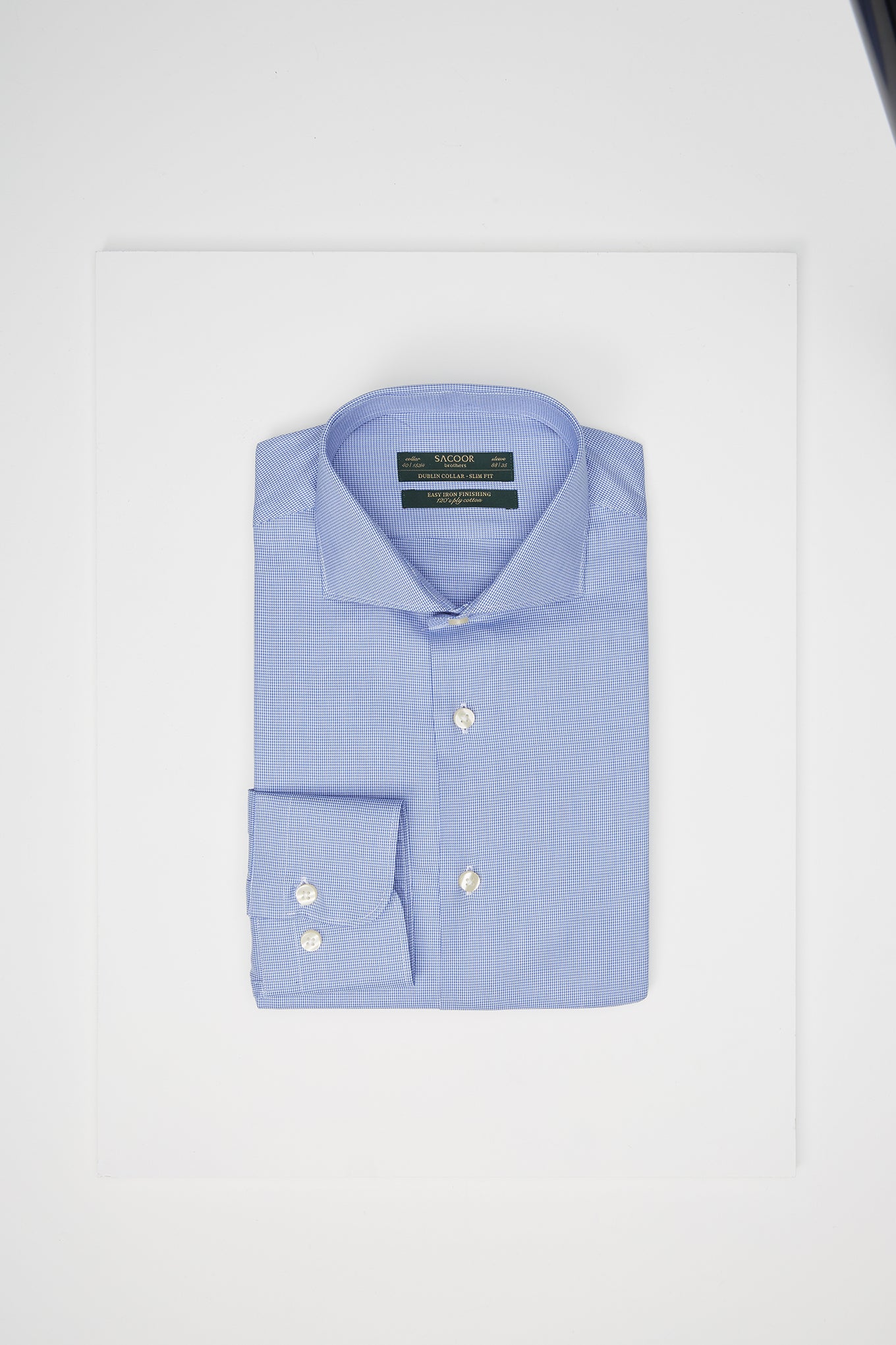 Men's Square Pattern Dublin Shirt - Image 2