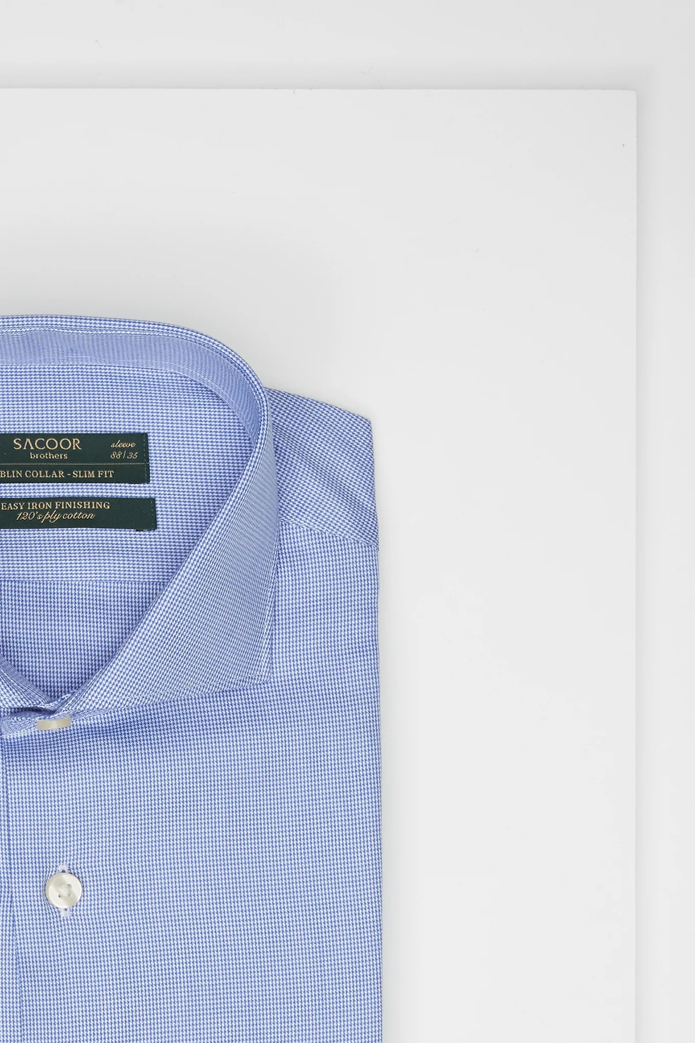 Men's Square Pattern Dublin Shirt - Image 3
