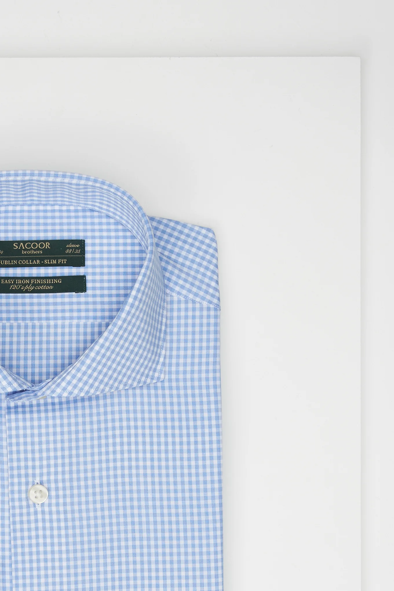Men's Square Pattern Dublin Shirt - Image 4