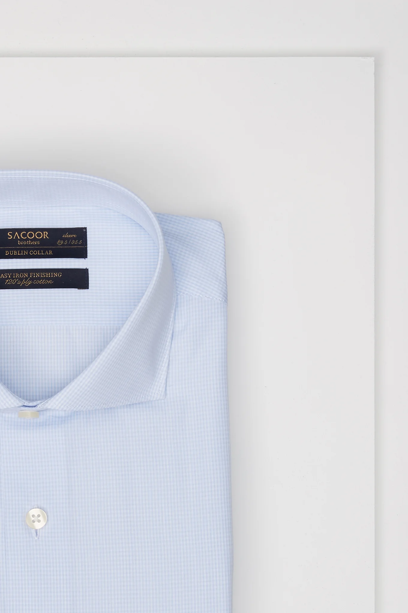 Men's Square Pattern Regular Fit Dublin Shirt - Image 2