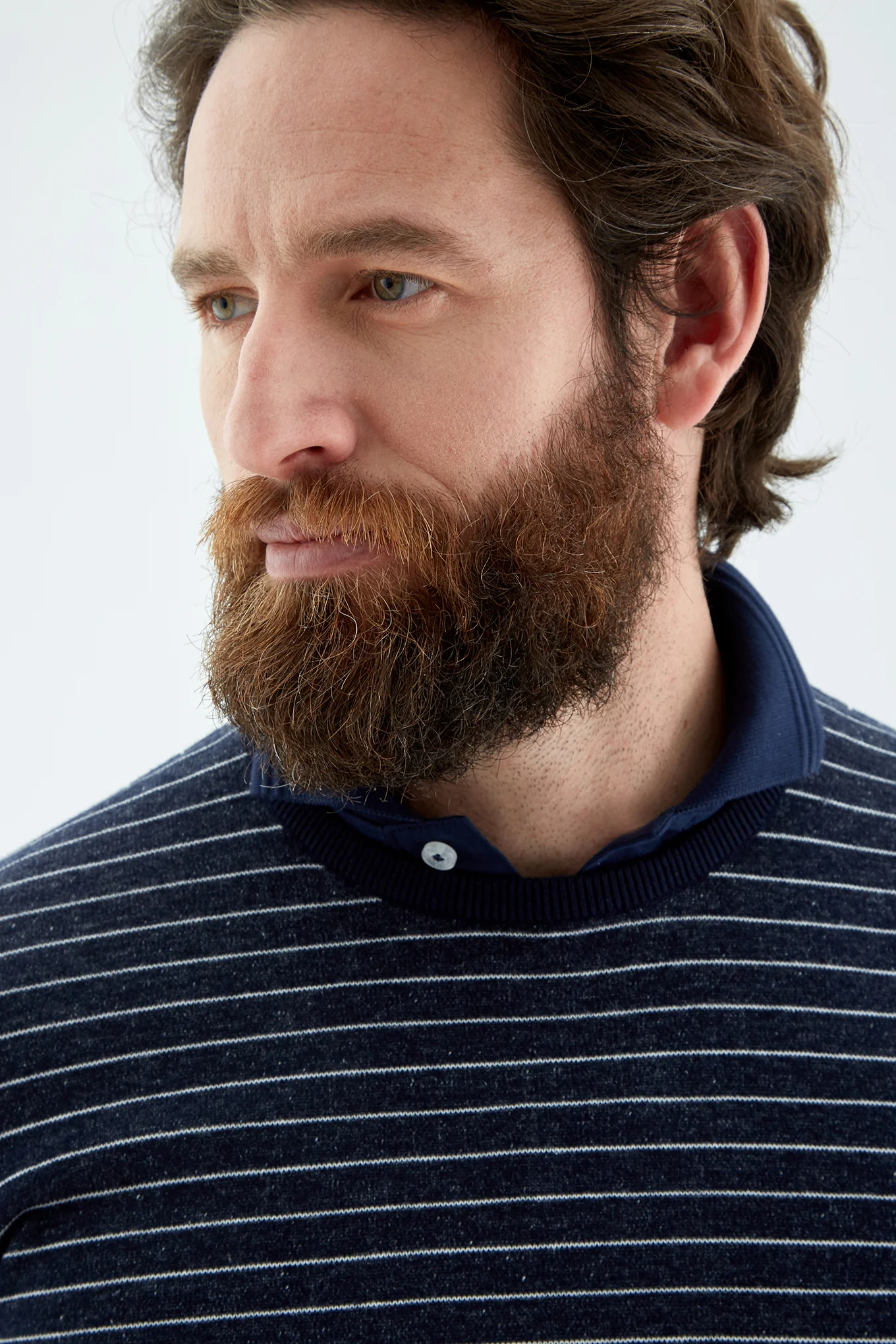 Men's Striped Casual Knitwear - Image 5