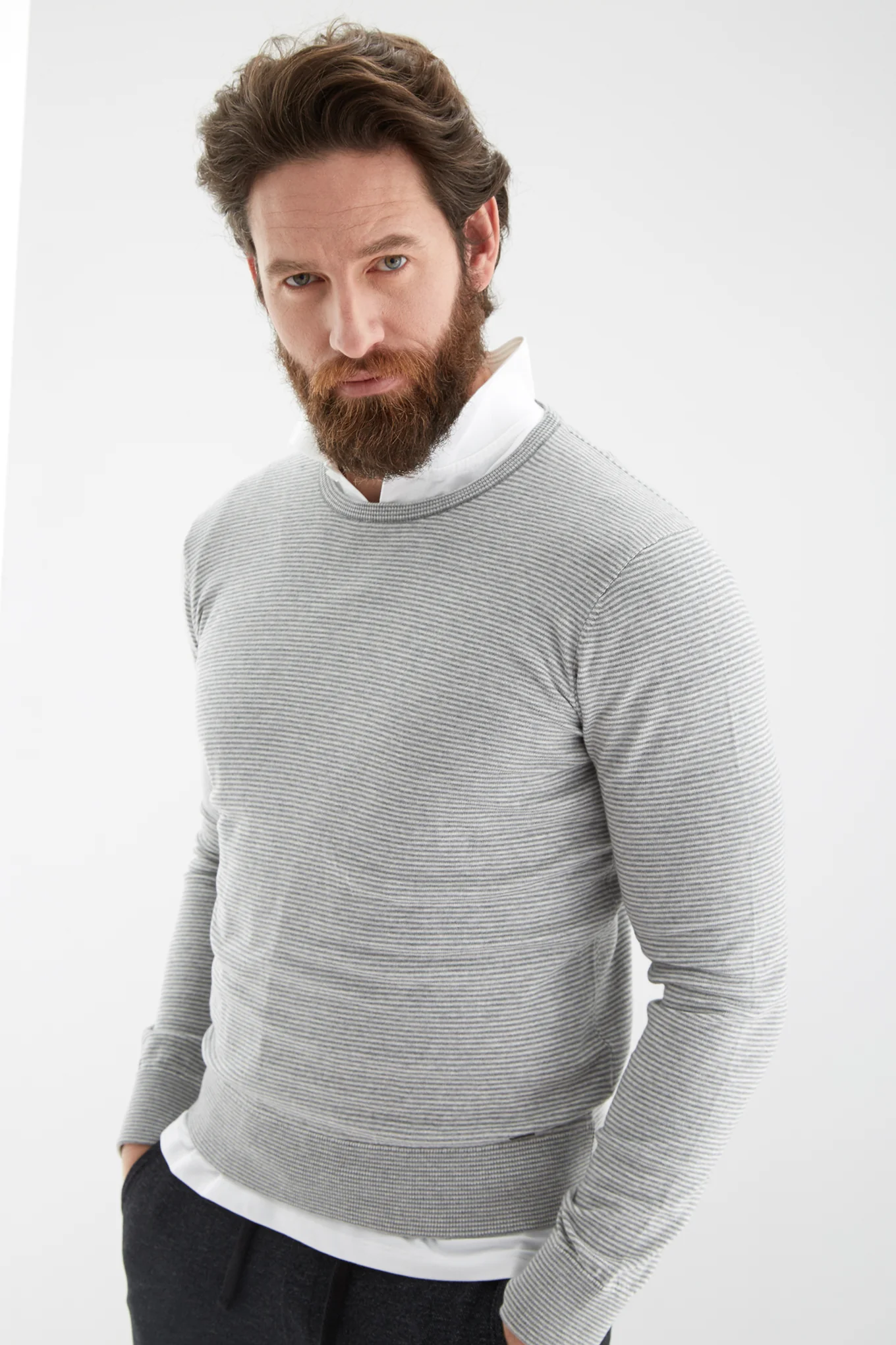 Men's Striped Knitwear - Image 7