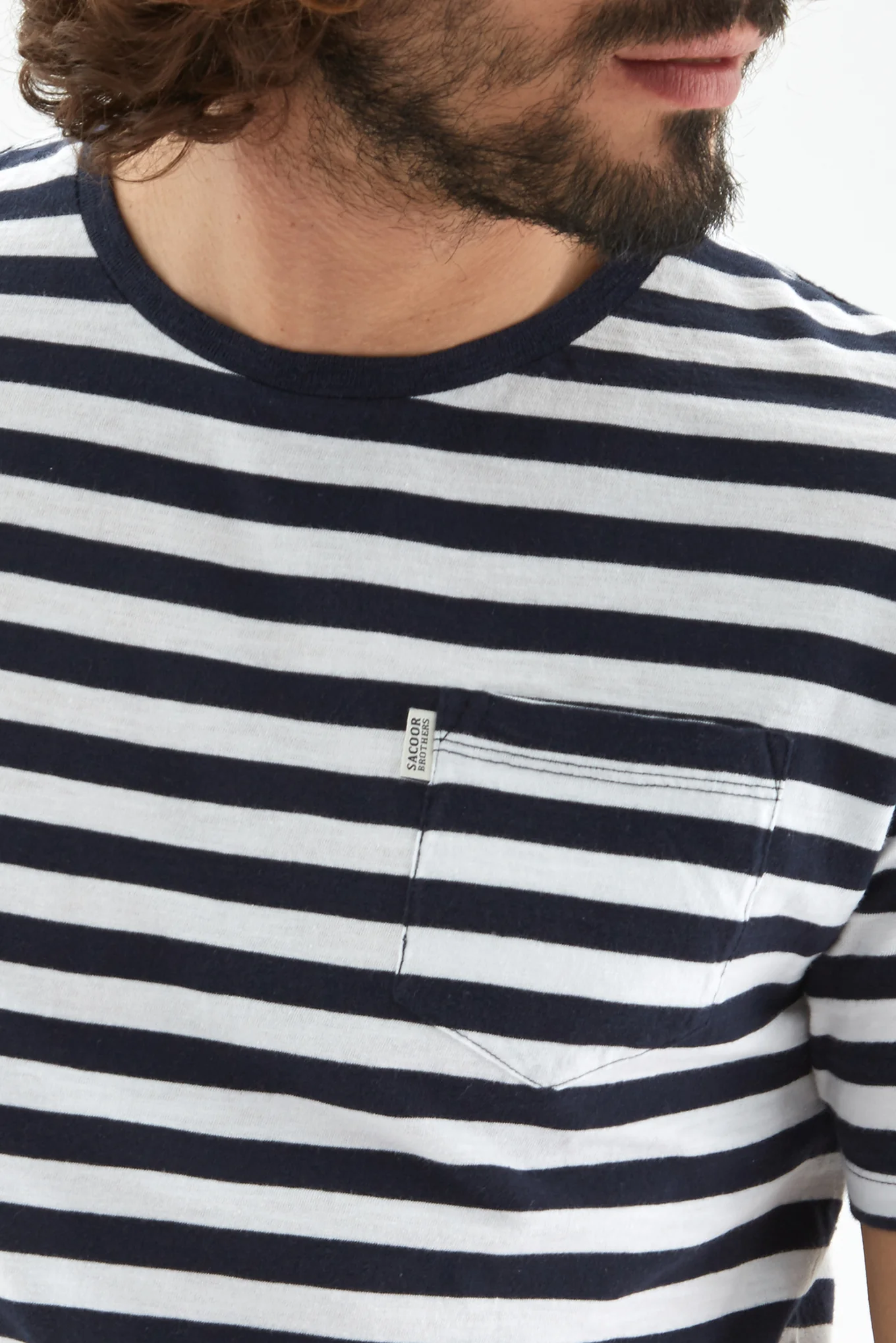 Men's Striped Sports T-Shirt - Image 8