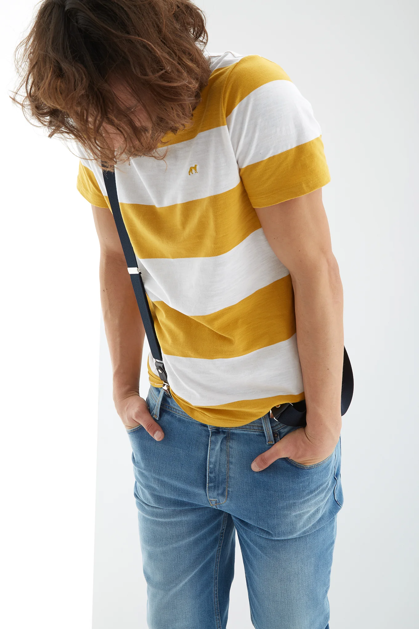 Men's Striped T-Shirt - Image 27