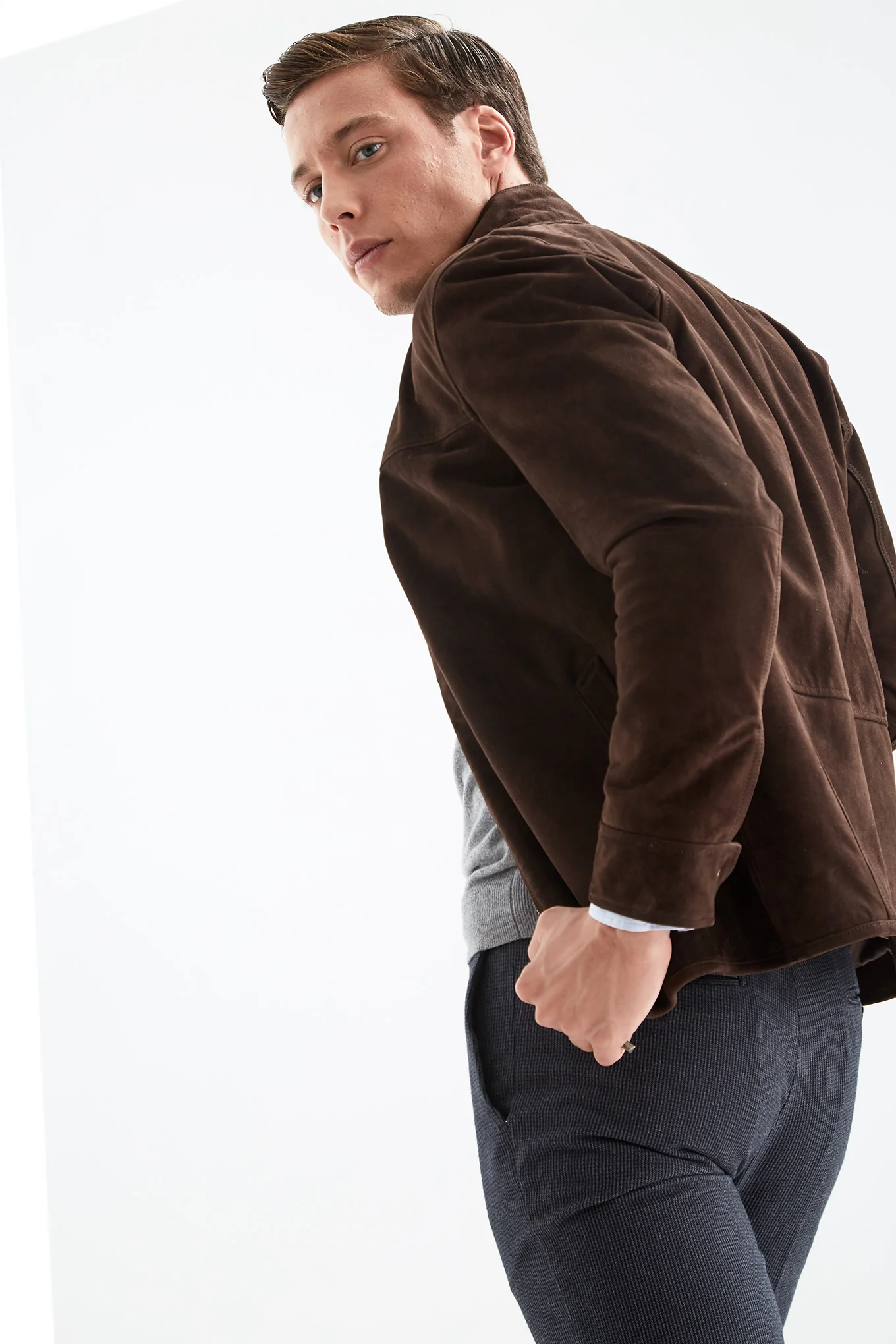 Men's Suede Jacket - Image 3