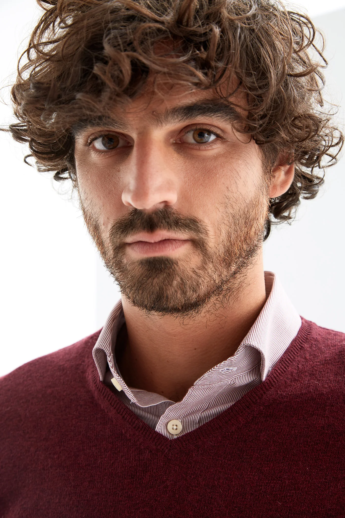 Men's Sweater with V-Nekcline - Image 4