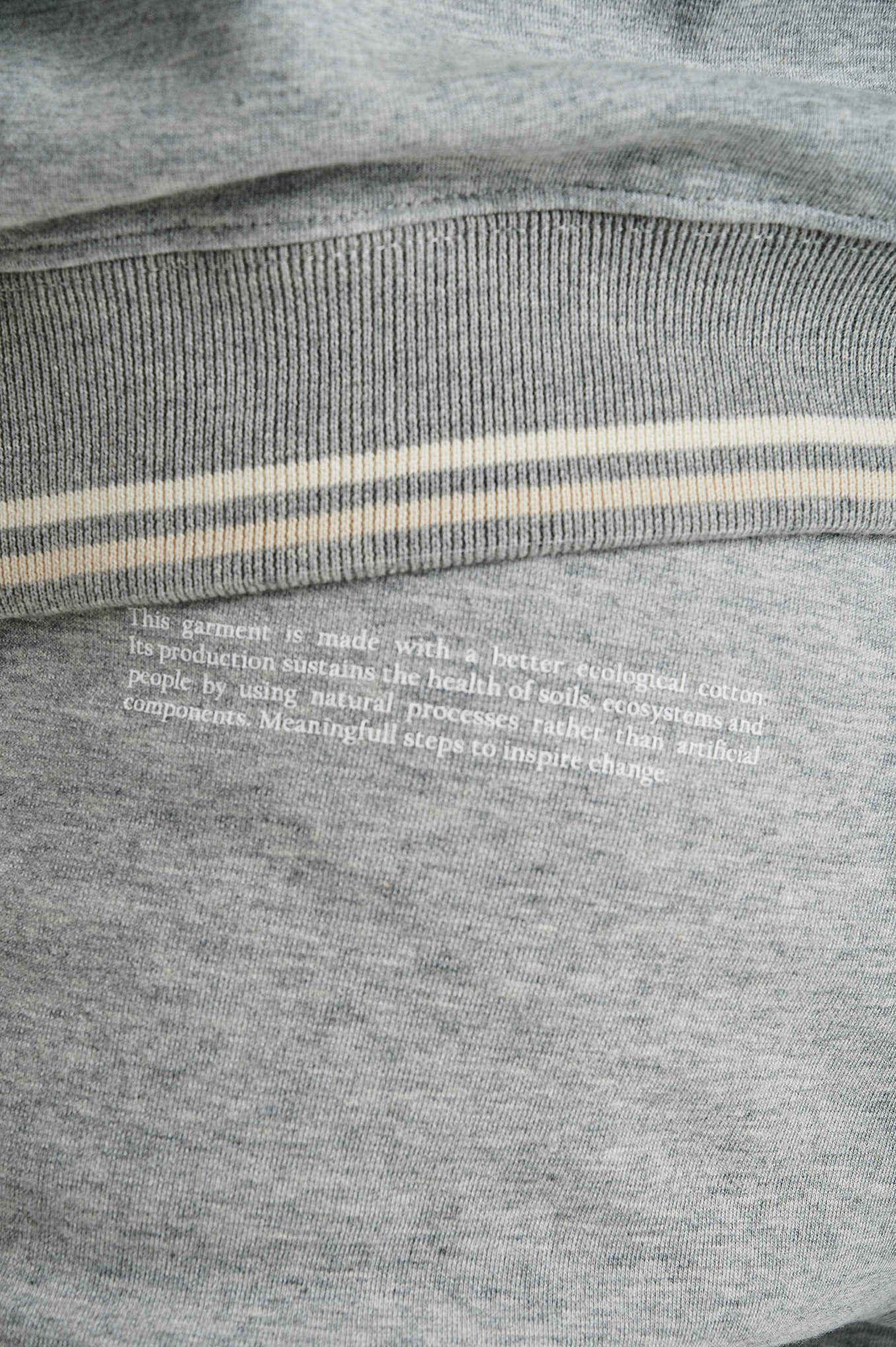 Men's sweatshirt from organic cotton capsule collection - Image 8