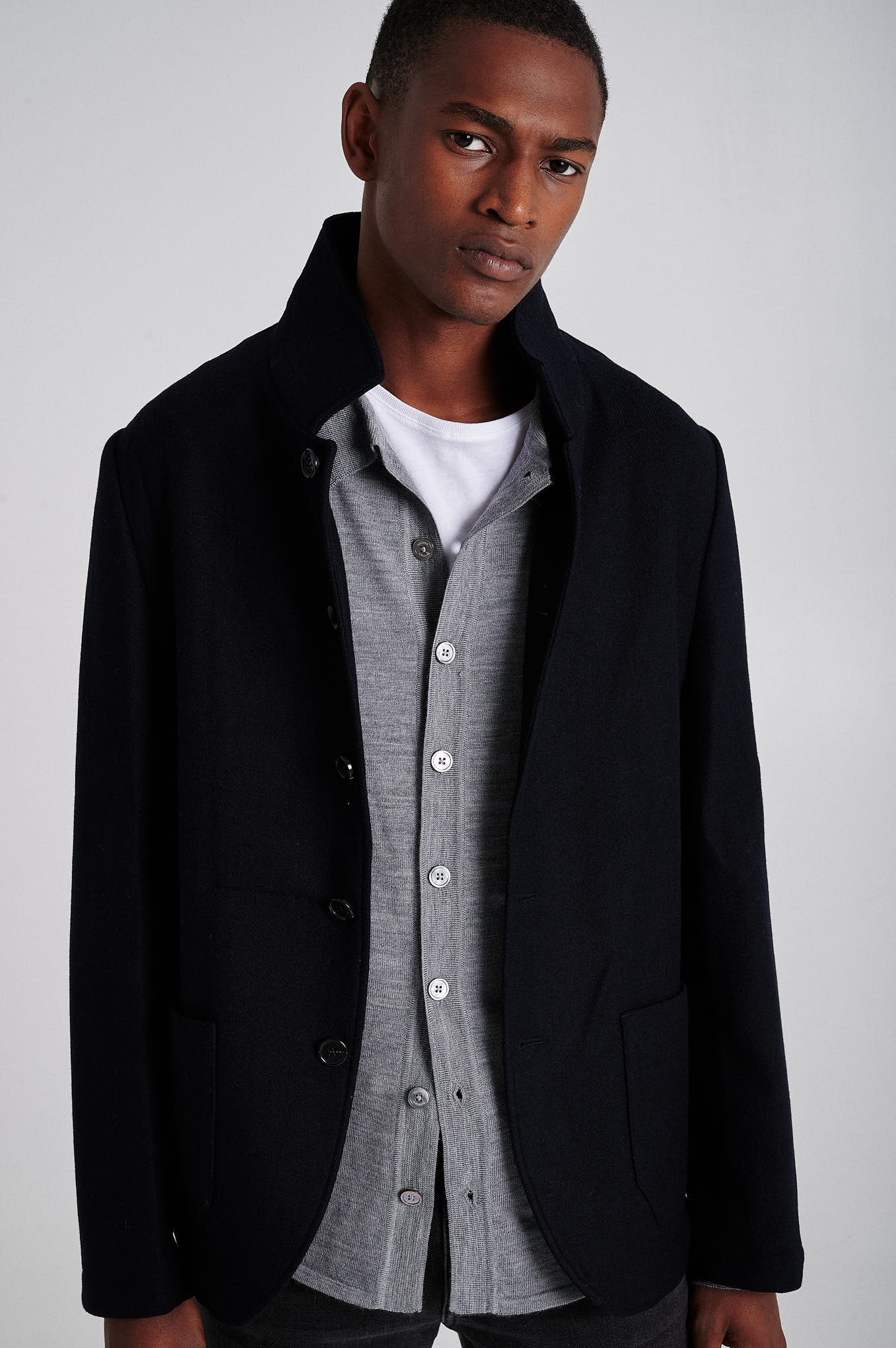 Men's wool blend unlined jacket - Image 5