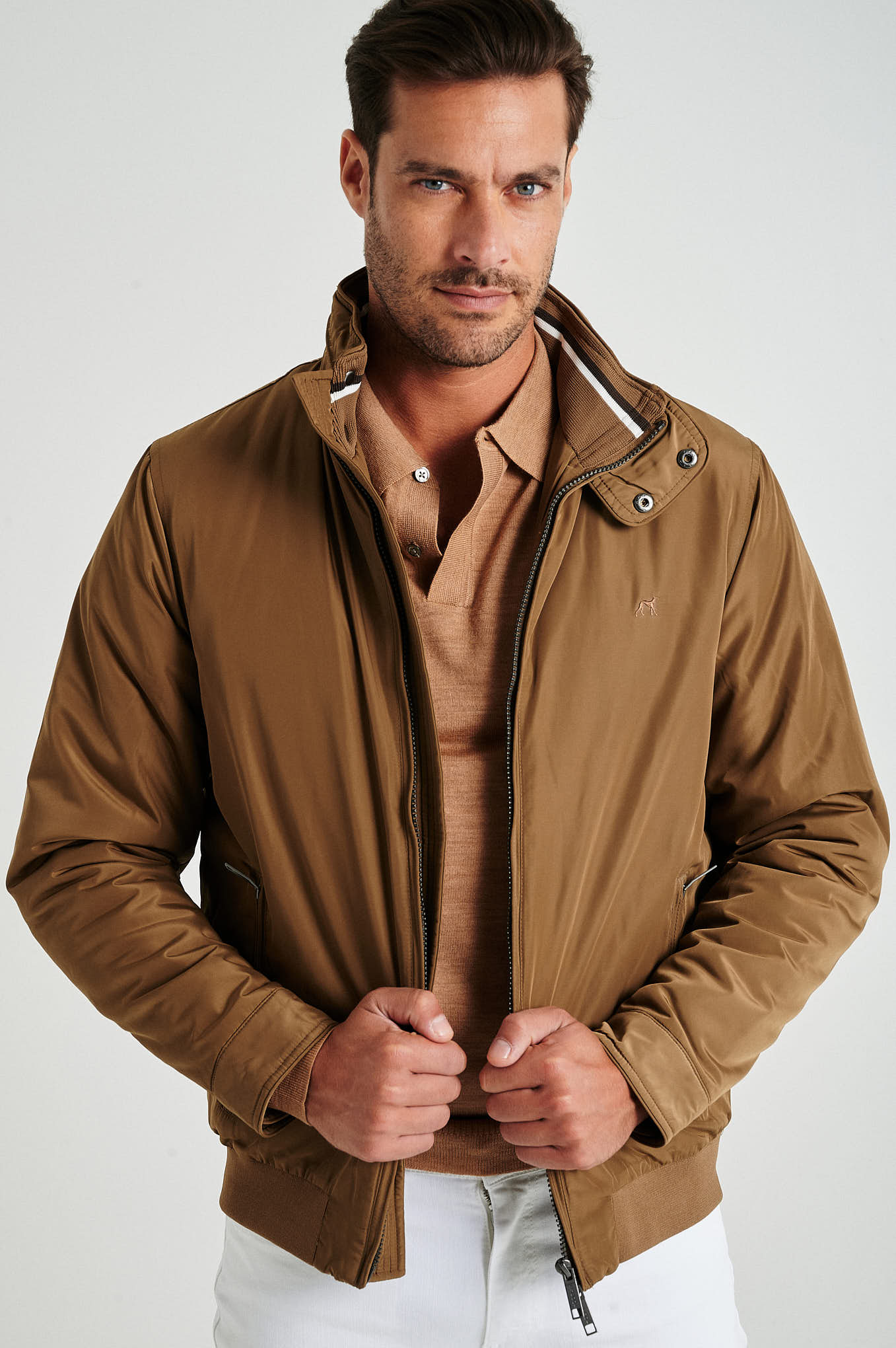 Men's zip-through blouson with ribs - Image 16