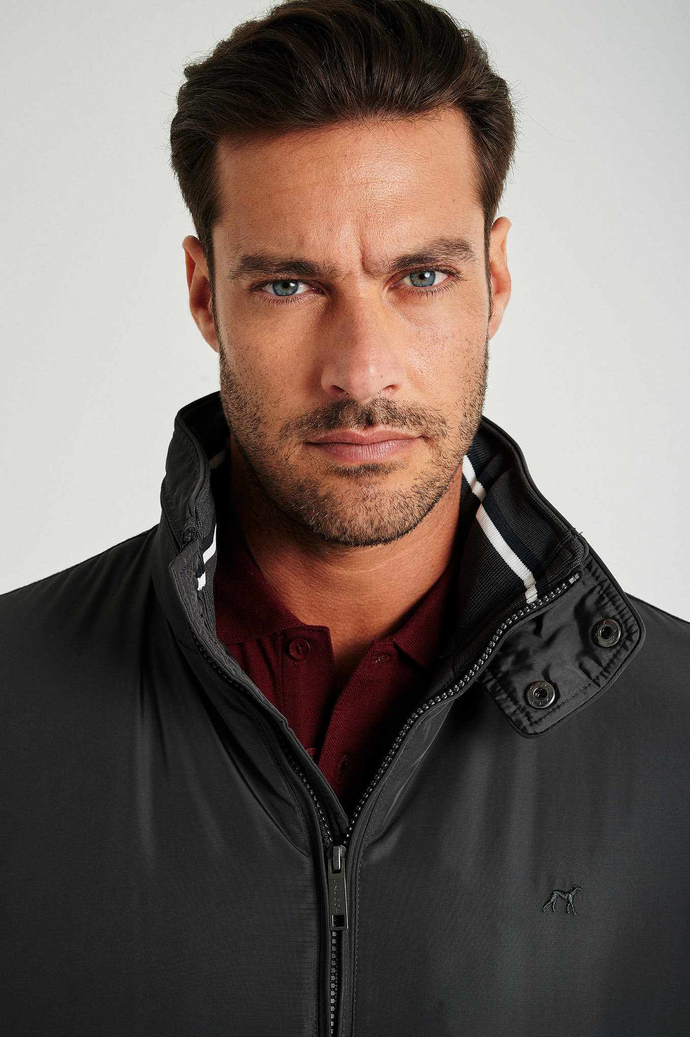 Men's zip-through blouson with ribs - Image 38
