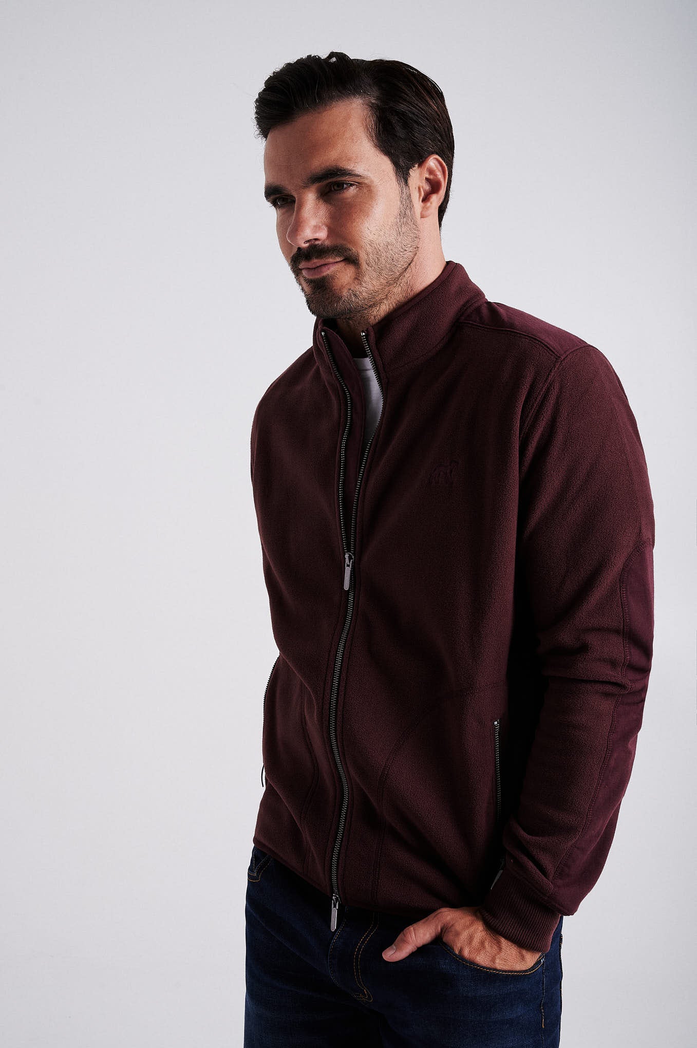 Men's zipped polar fleece - Image 5