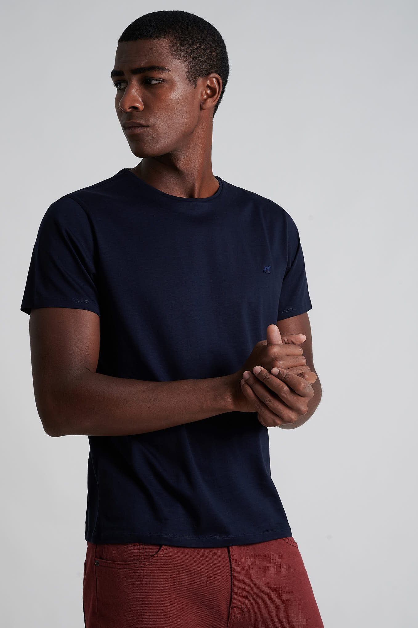 Mercerized cotton short sleeves t-shirt