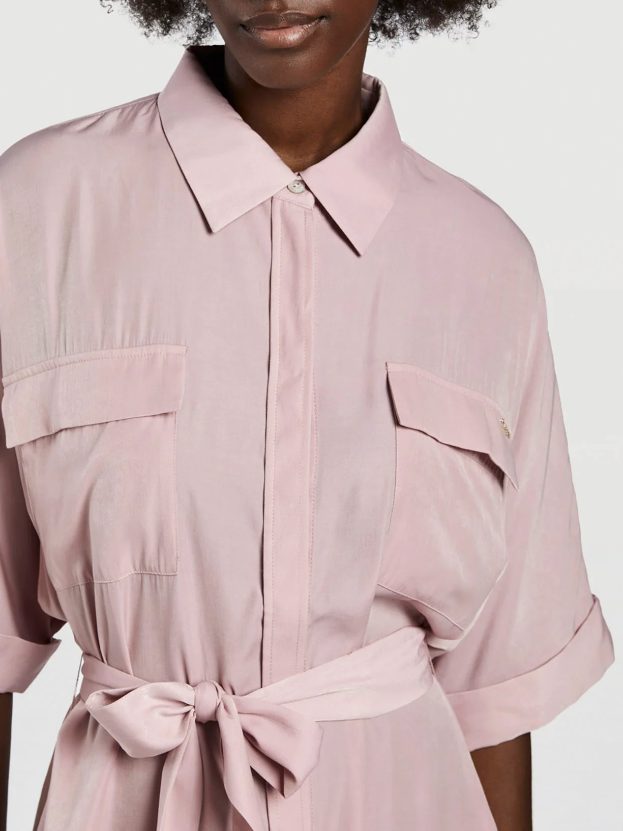 Midi Shirt Dress - Image 2