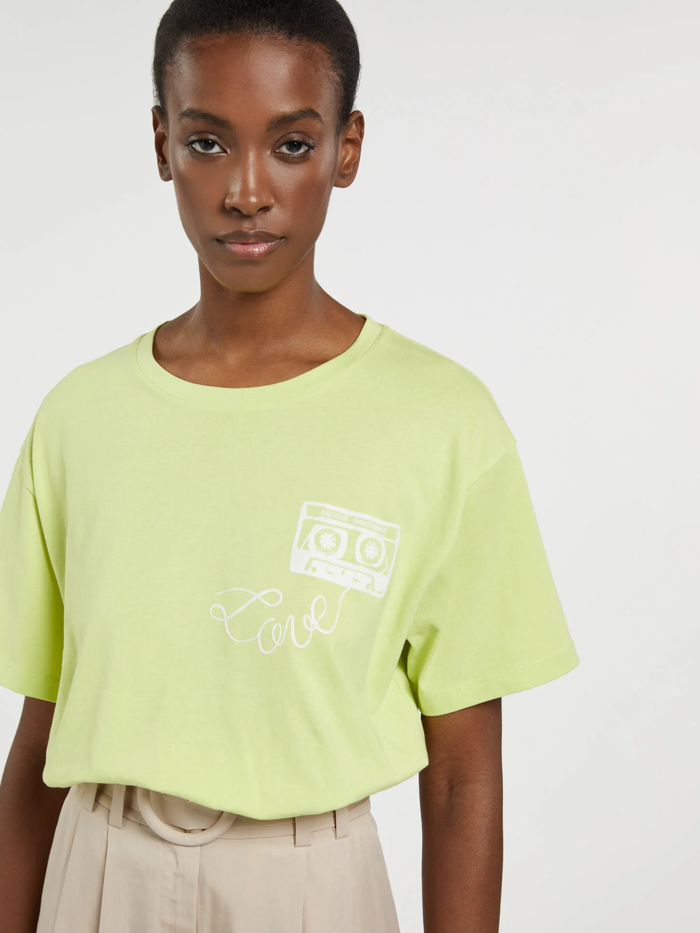 Mix Tape Print T-shirt - Image 2
